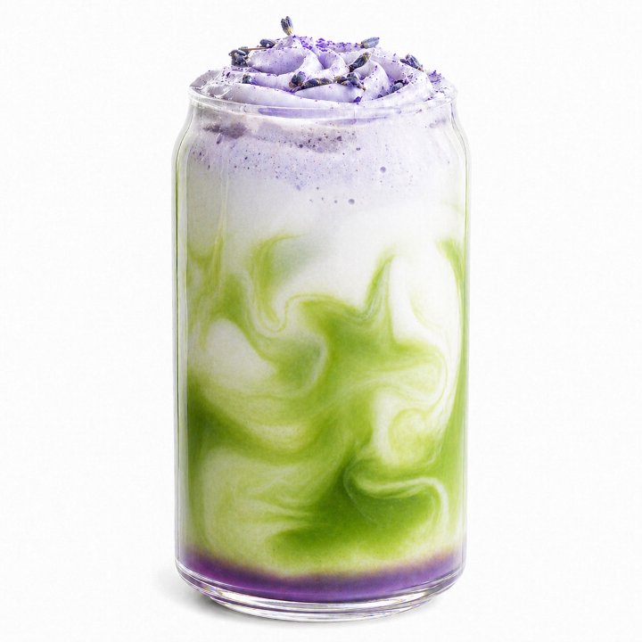 Iced Crave Latté (Matcha & Lavender)