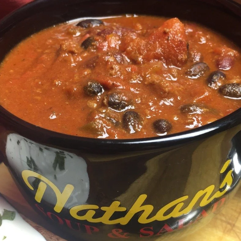 No matter the weather, Nathan's Chili con Carne is now on the menu every Thursday and Friday!