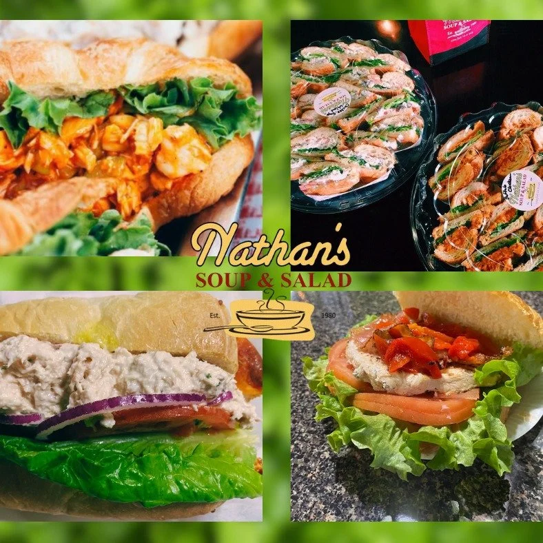 Soup's best friend? A sandwich, of course! Celebrate World Sandwich Day with one of our delicious and hearty sandwiches made on fresh-baked breads and croissants. (Order a sandwich tray for your next party or luncheon!)