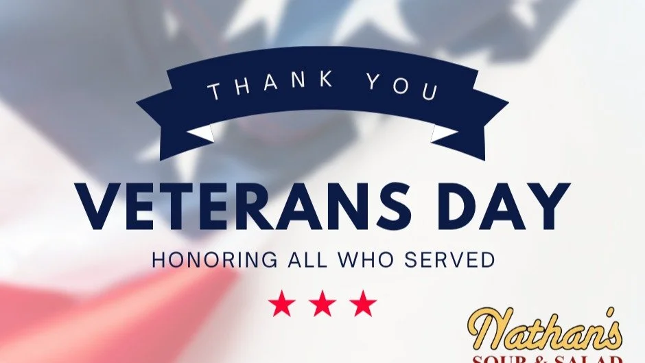 Today we honor all who have served our country - thank you for your courage and sacrifice. As a small token of appreciation, veterans and active service members receive 10% off your order today.