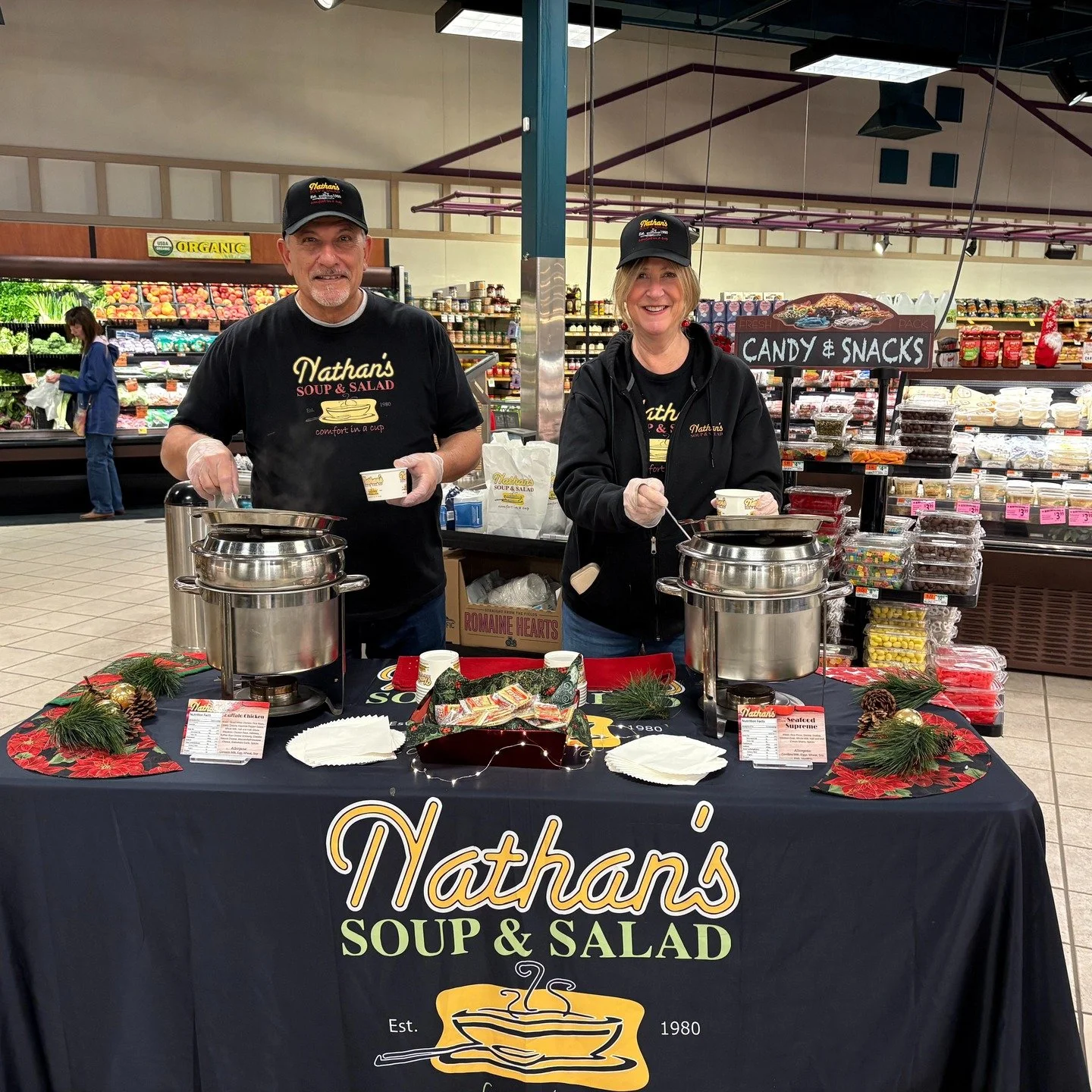 Huge thanks to everyone who stopped by our pop-up yesterday at the @hfmpmarketplace Falls Market Place! We had fun meeting so many wonderful people and being part of such an amazing market community. If you missed us, don't worry - Nathan's soups are
