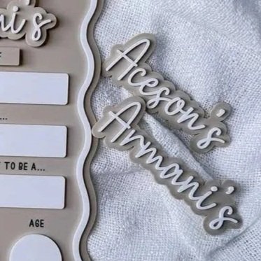 NAME ONLY  for Back to school Boards