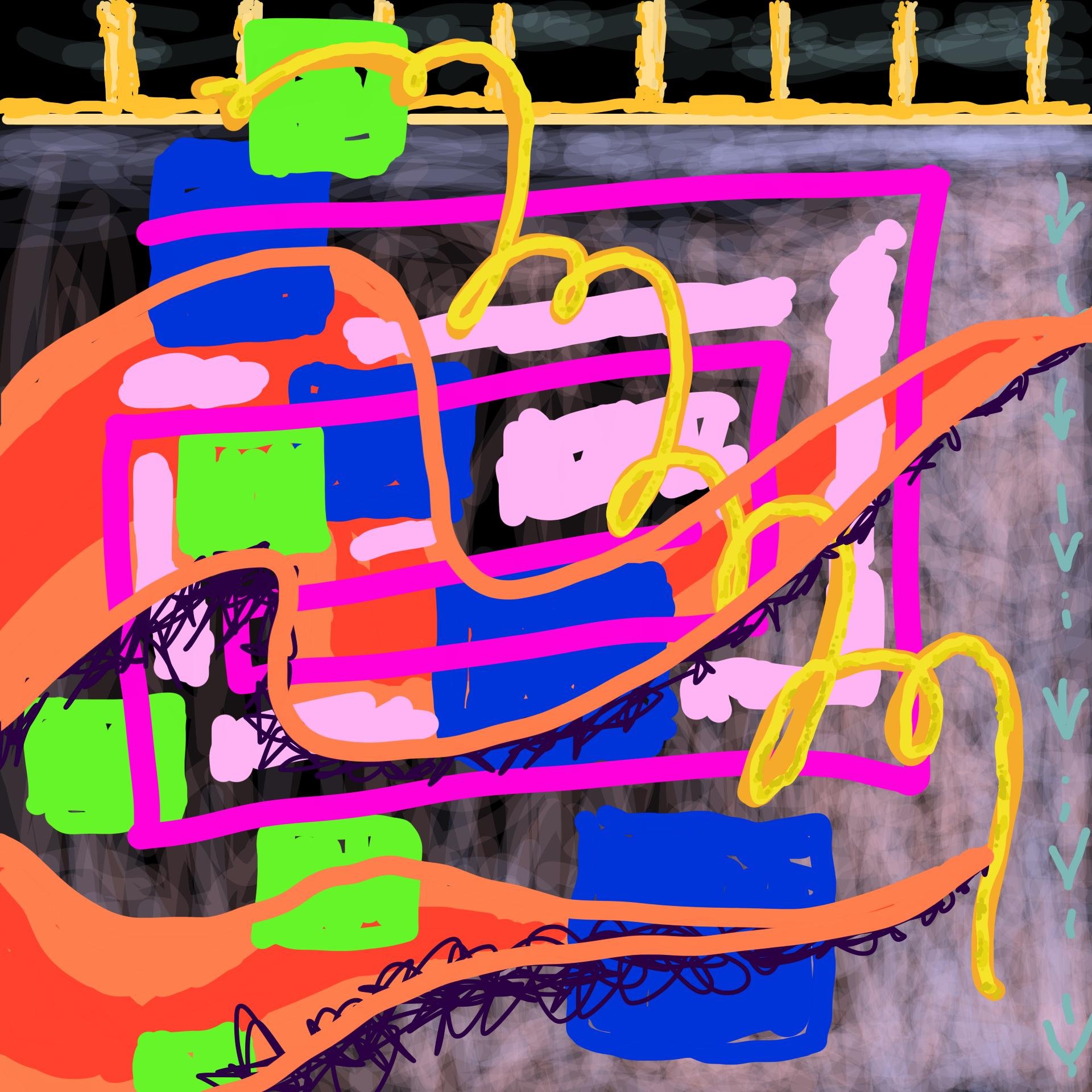 Abstract Diceroom" March 13, 2020