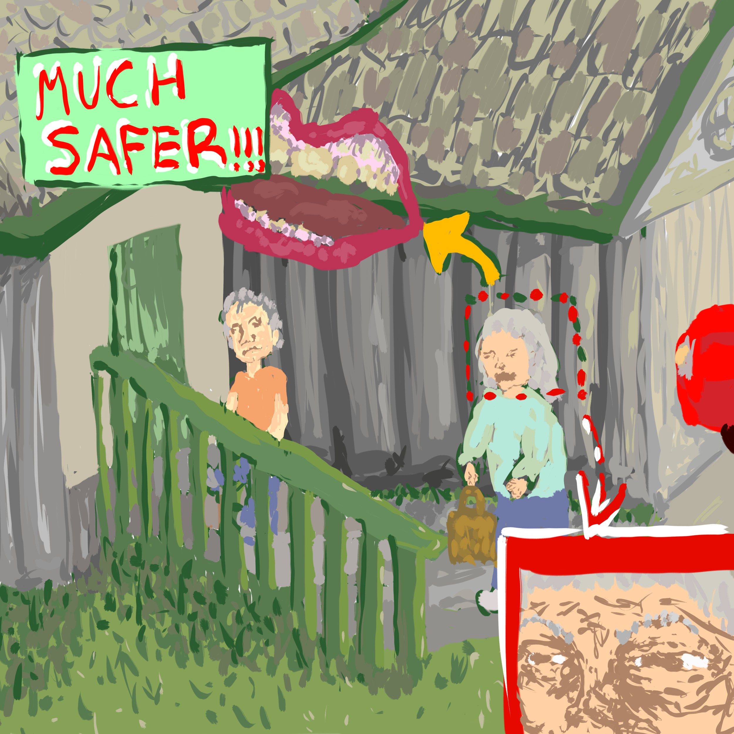 "Red Truck Neighbour Trauma" July 21, 2021