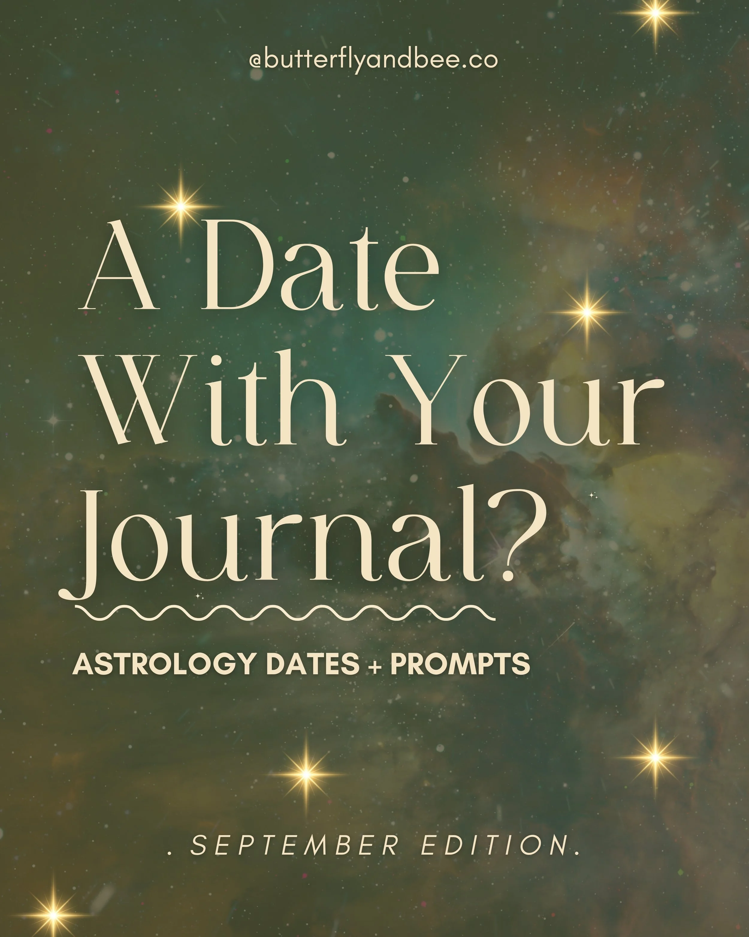 A Date With Your Journal? - Astrology Dates + Prompts