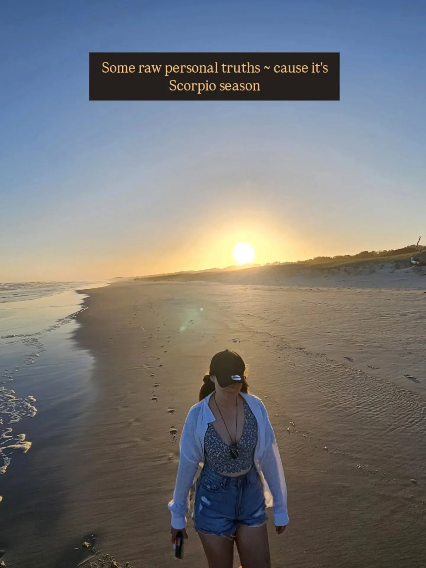 It&rsquo;s Scorpio season....the time our real, raw, and vulnerable selves come out to play 👀

It&rsquo;s time to confront our truths + face our fears. Scorpio rules my 5th house of self-expression, authenticity, passions, romance and Pluto lives th