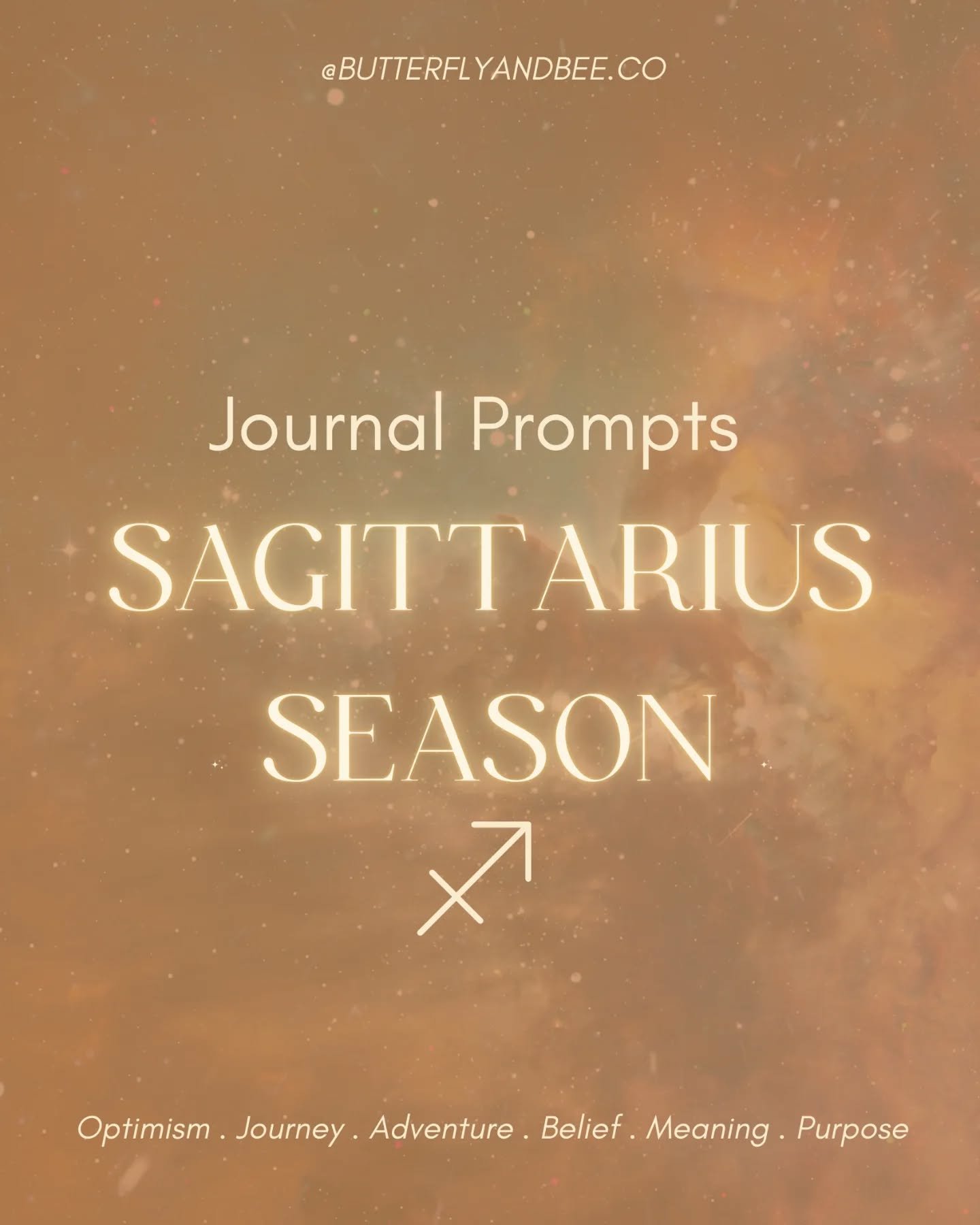 《Journal Prompts》for Sagittarius Season

Time to explore with your mind, heart, soul and legs !! 

Happy Journaling ! 

Love, 🐝