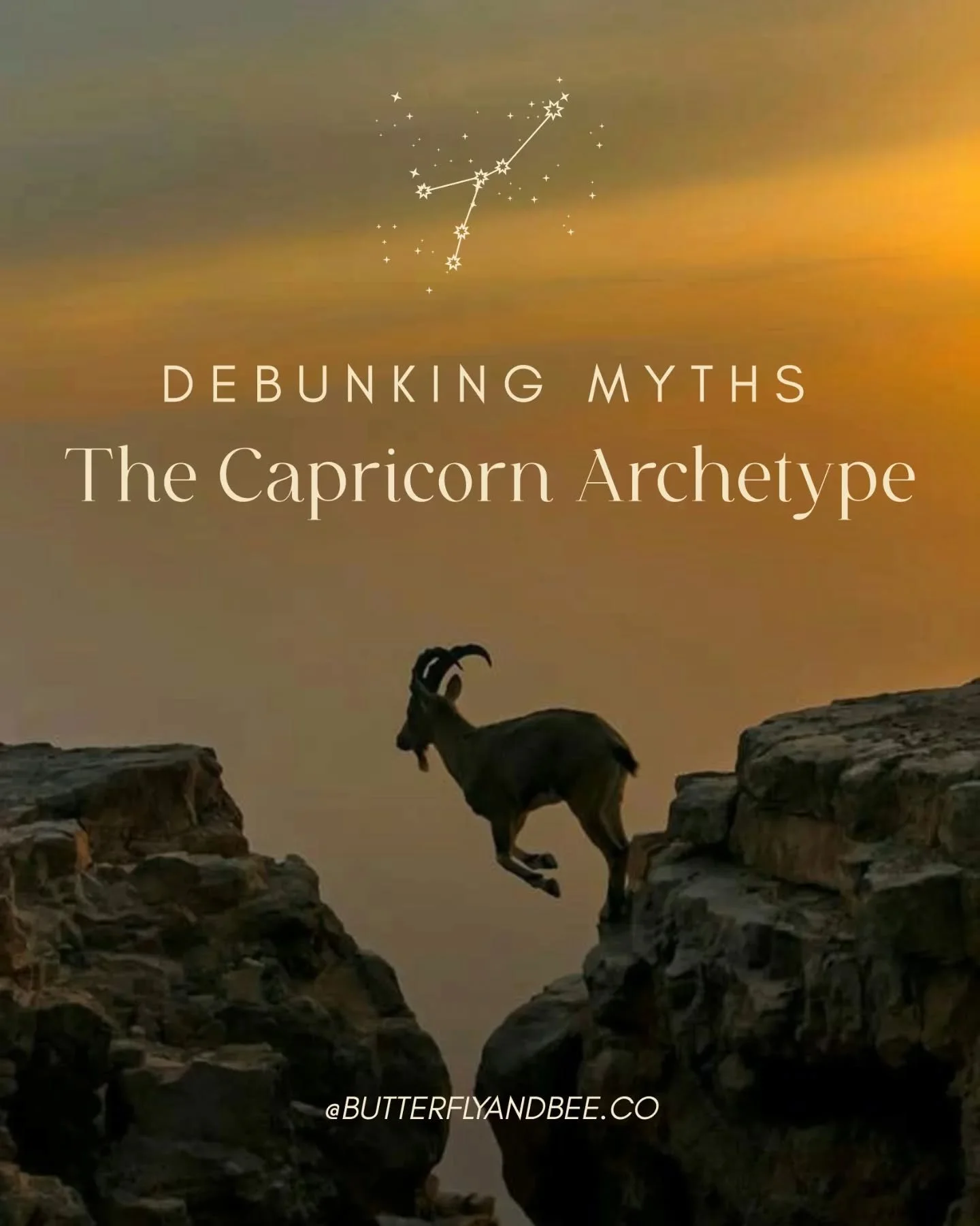 Debunking myths - the Capricorn archetype 🐐

Capricorn energy is sooooooo misunderstood and pop astrology kinda *shits* on it so much 🥹

This is the beginning of a monthly series I will be doing on debunking myths about the archetypes we ALL hold w