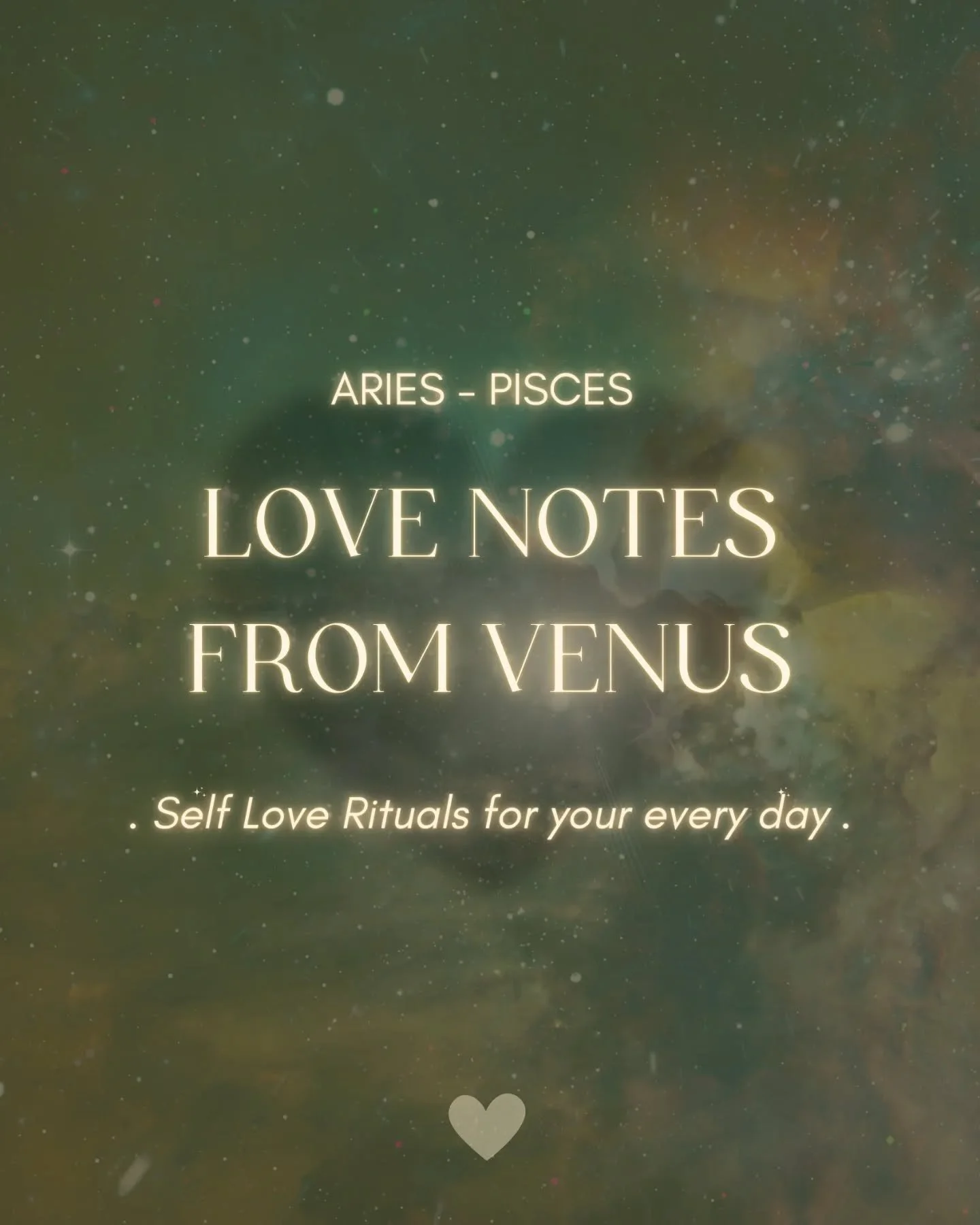 Love on you + that love pours out to all of those around you ❤️ 

Our venus sign is a personal planet so we likely feel deeply connected to it - mine sits in sagittarius and I definitely feel this placement of mine 🪐✈️

Venus speaks to love, creatin