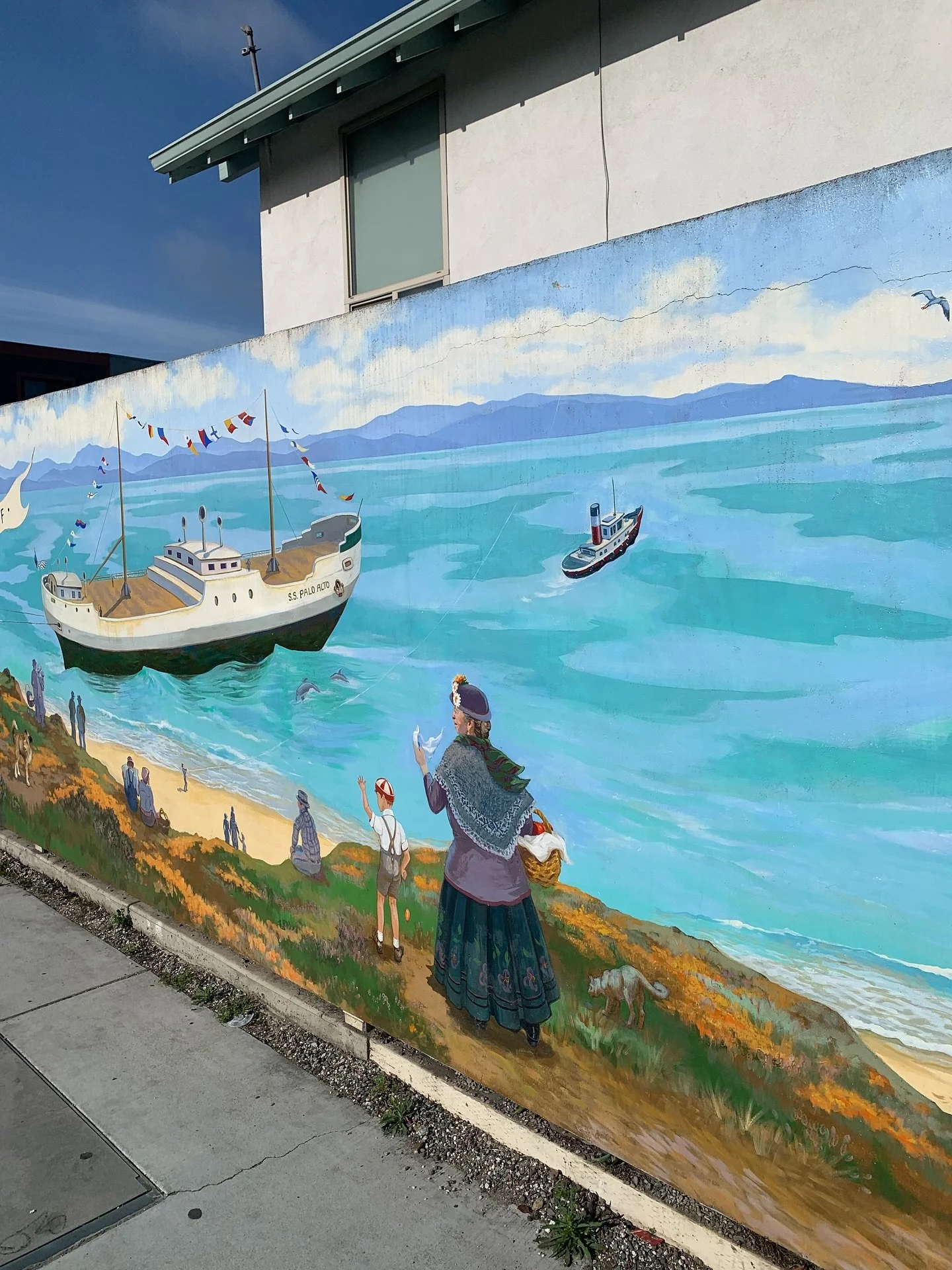 Let your mind wander back in time through art. Our communities hold histories and stories; be curious and explore those stories around you. We are fortunate to live in an area with beautiful natural vistas and many protected ocean bluffs to walk and 