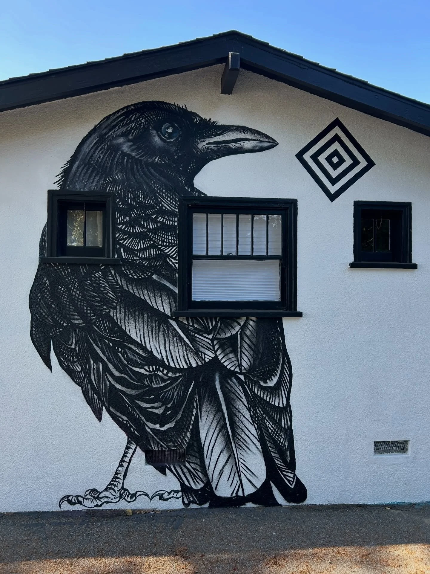 Flutter around our communities, and you will find art in unexpected places. The clever raven has been a star in folktales for many millennia, passed down through the generations of storytellers. The Tlingit people along the Pacific Northwest Coast of
