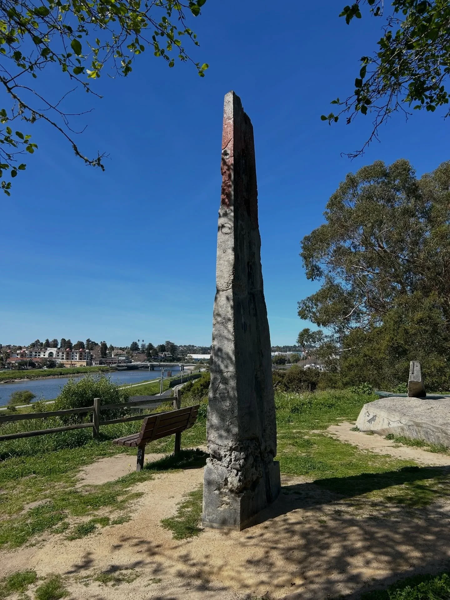 There are many places to sit, stroll, and reflect in our Santa Cruz communities. We have been drawn to create stone monoliths for countless millennia, hoping to capture the stones&rsquo; energies, mysteries, and provide a sense of place. Weather and 