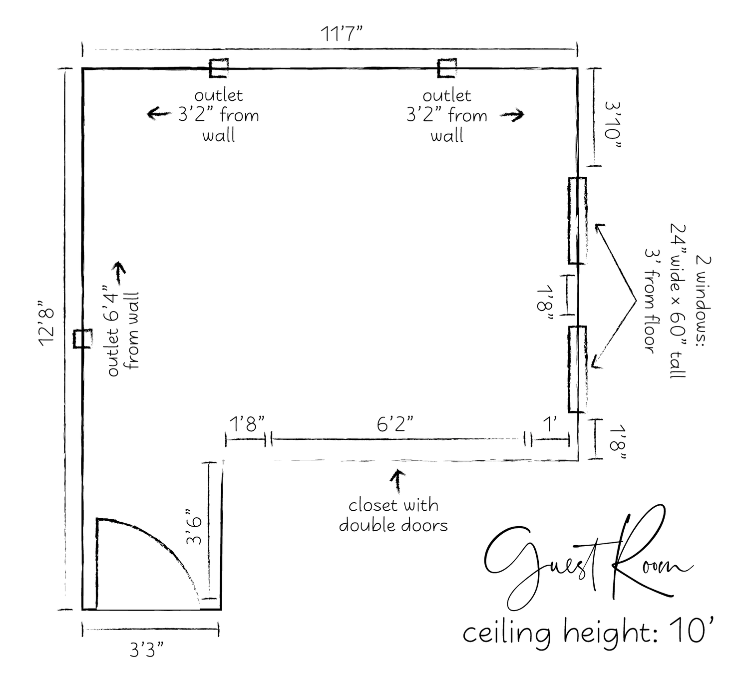 Measurement Guide — Dreamy Interiors