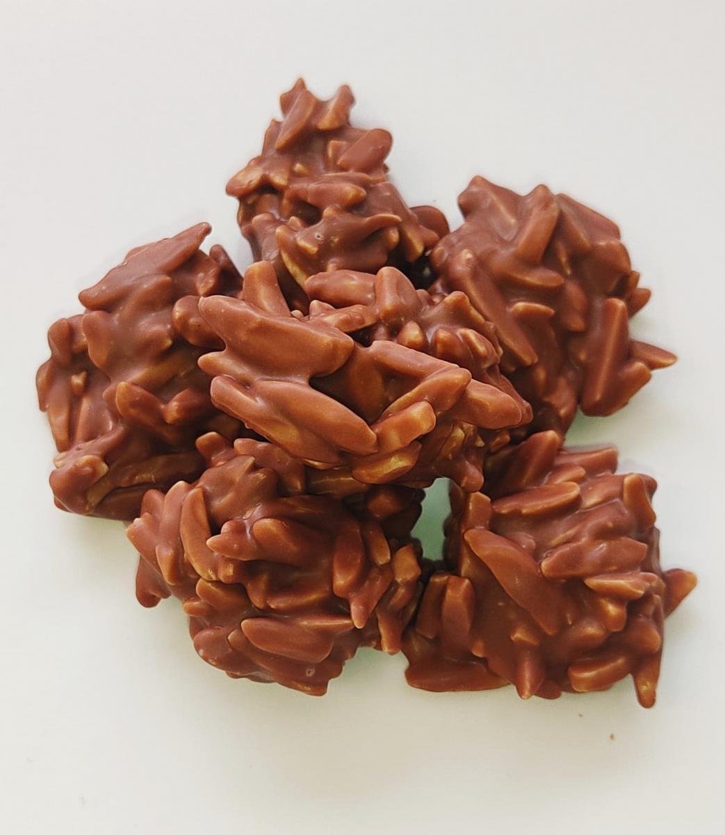 Chocolat rochers amande lait 39% - 150 g