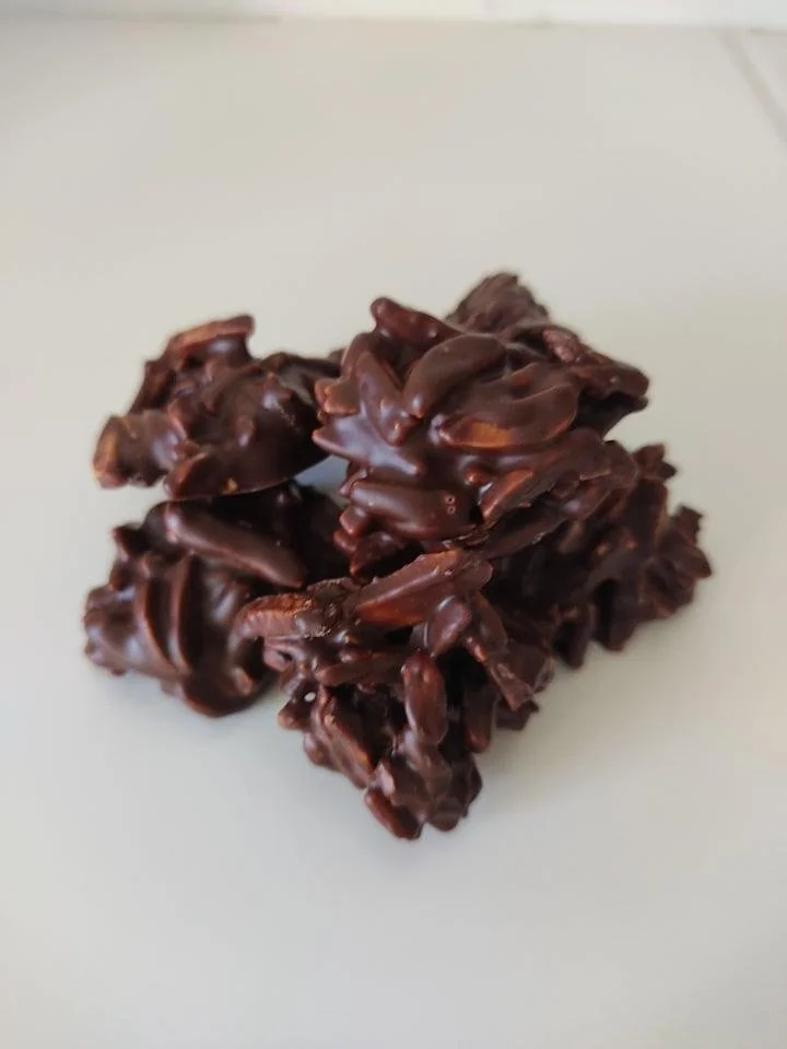 Chocolat rochers amande Noir 70% - 150 g