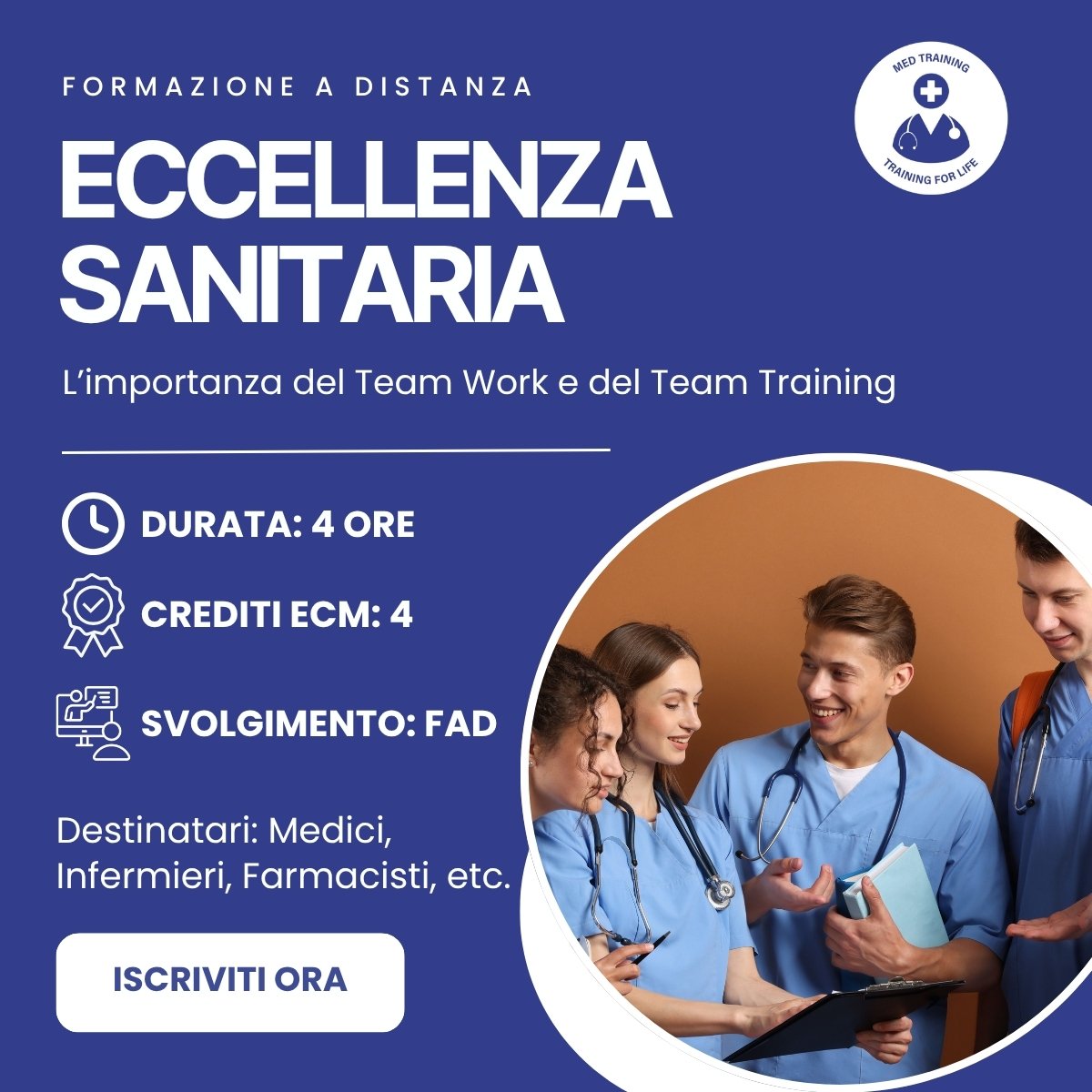 Eccellenza Sanitaria – L’importanza del Team Work e del Team Training
