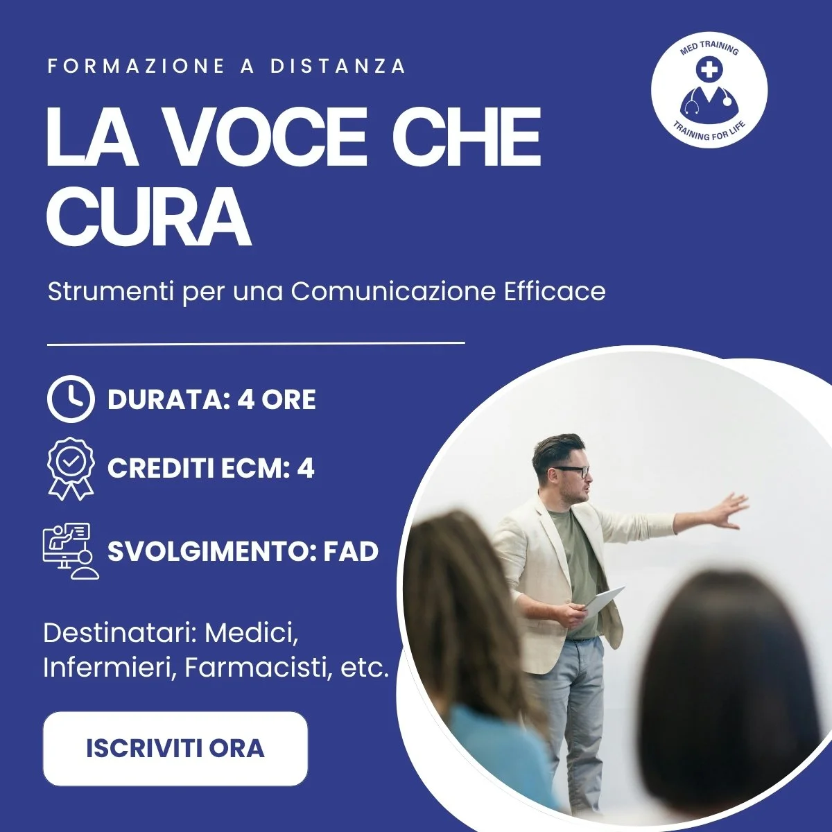 La voce che cura – Strumenti per una comunicazione efficace