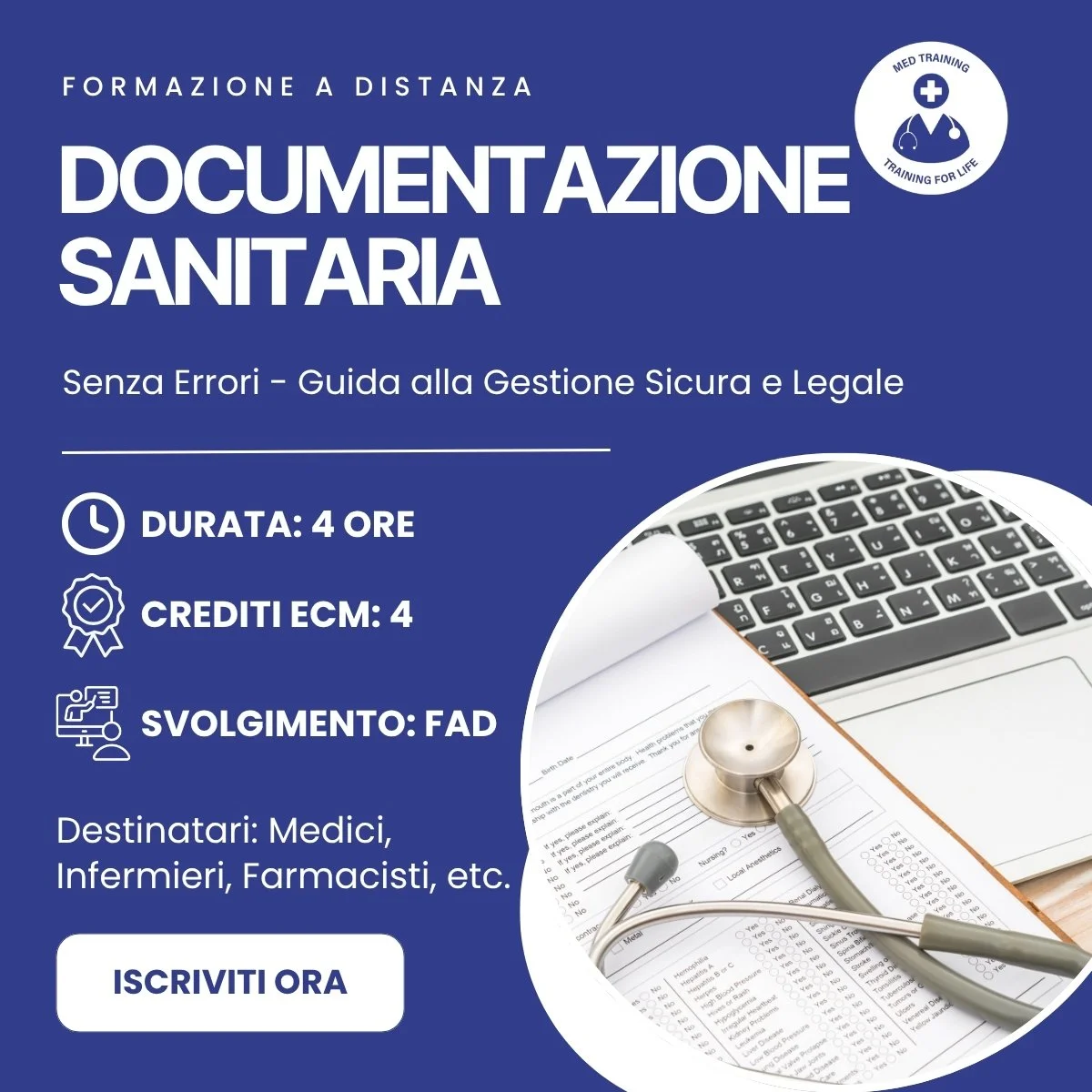 Documentazione sanitaria senza errori – Guida alla gestione sicura e legale