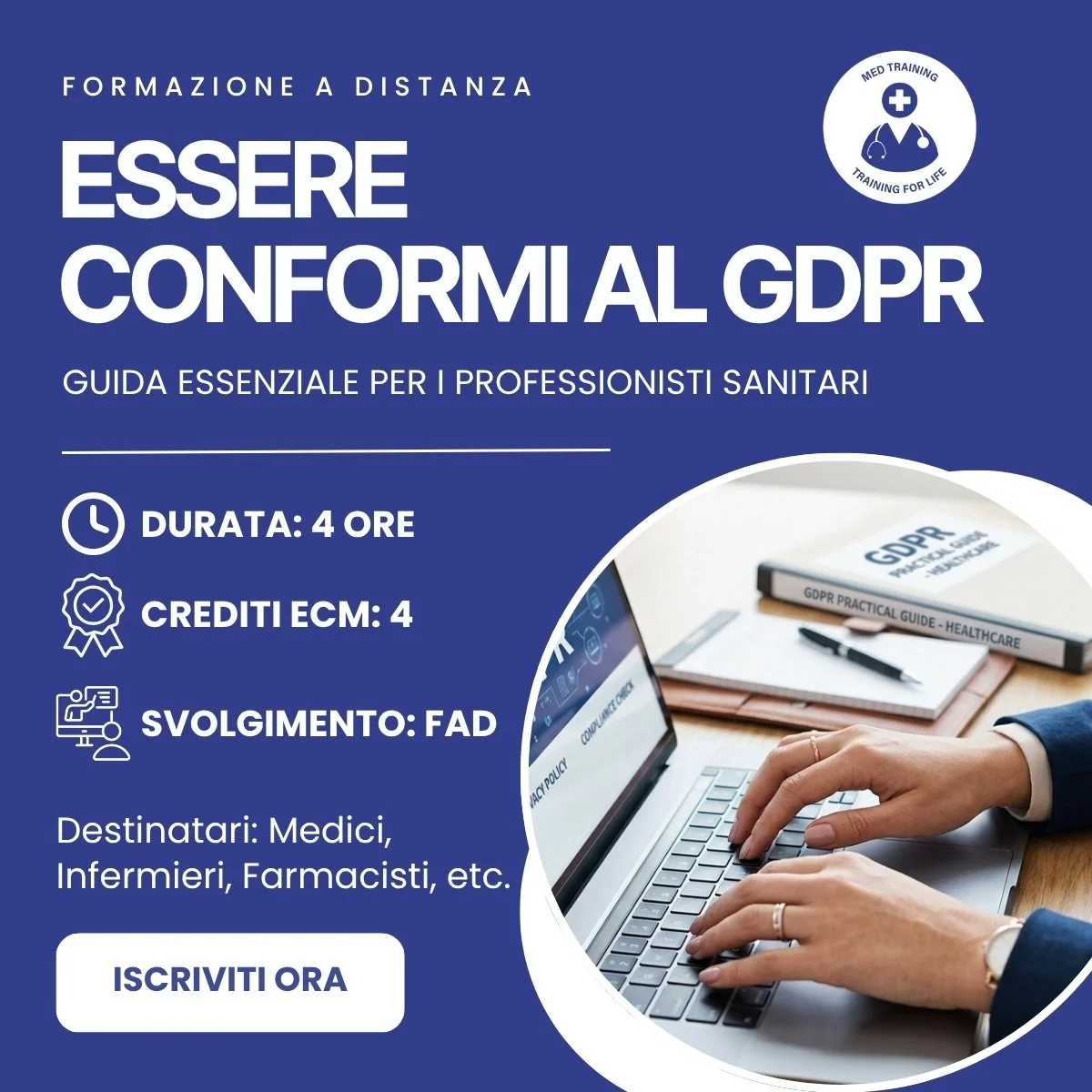 Essere Conformi al GDPR - Guida Essenziale Per i Professionisti Sanitari
