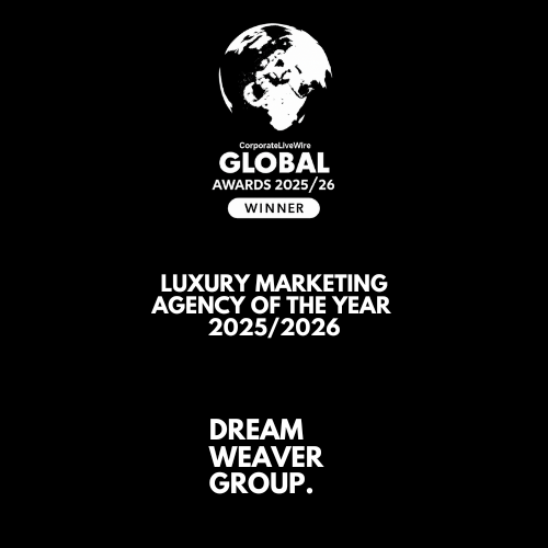 Le groupe Dreamweaver nommé agence de marketing de luxe de l'année 2025/26