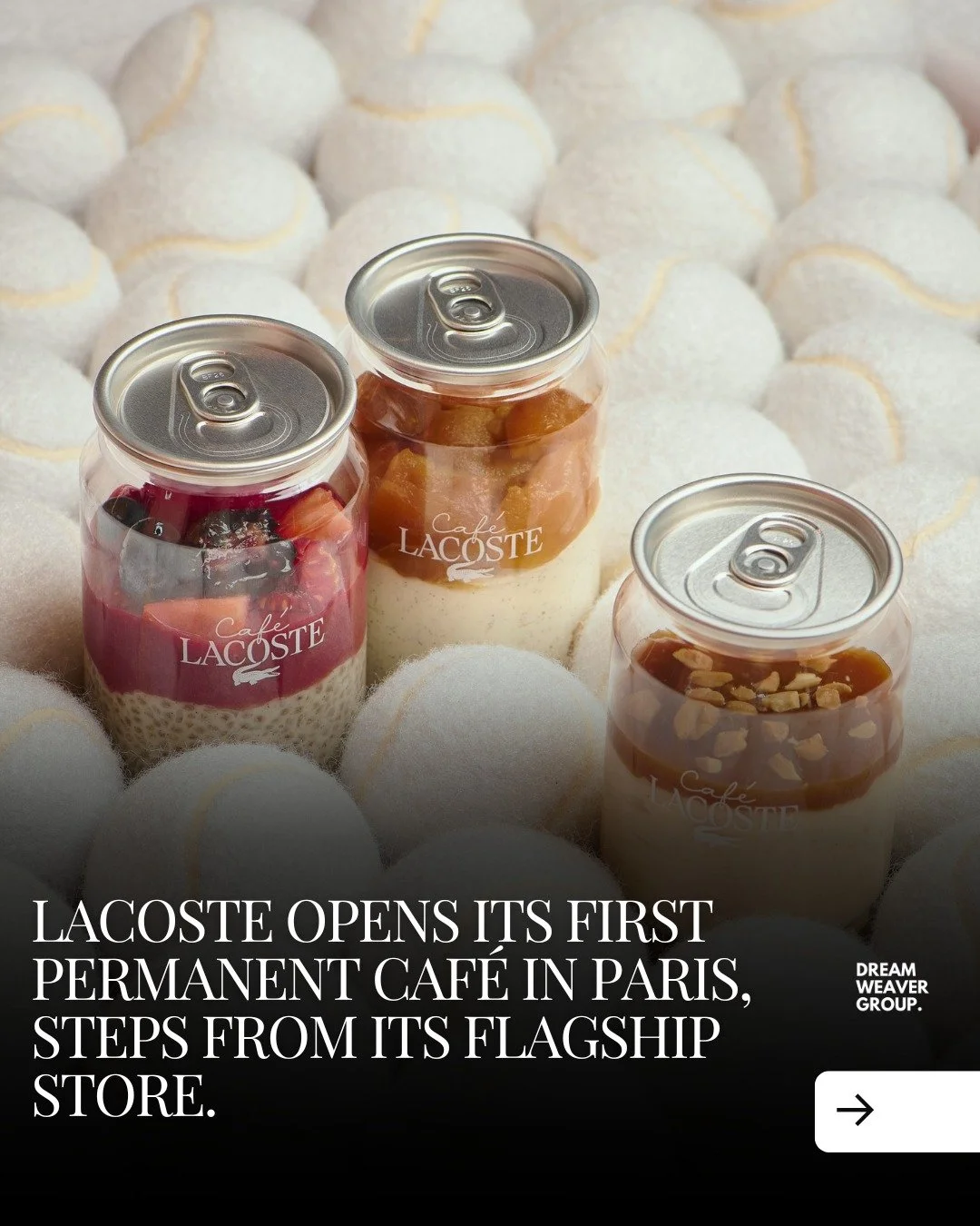 Following the success of its Monaco pop-up, the new Caf&eacute; Lacoste blends tennis-inspired design with a contemporary food and beverage concept, extending the brand&rsquo;s universe beyond retail into hospitality and everyday lifestyle.

This mov