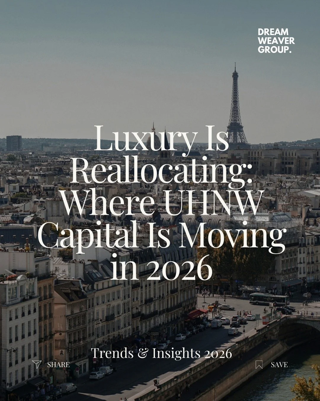 Ultra-High-Net-Worth individuals accounted for $290 billion in luxury spending in 2024.

That represents 21% of the global market.

When capital at this level reallocates, the direction of luxury follows.

The data shows a widening divergence: experi