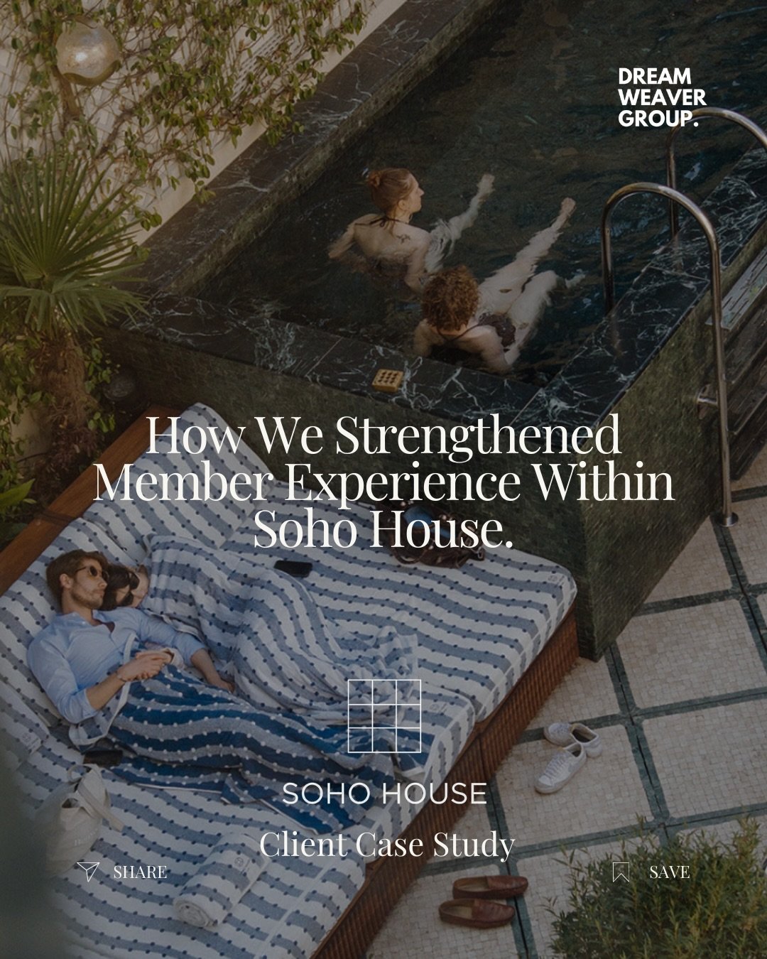 Since 2022, Dreamweaver Group has curated a series of exclusive cultural events for members across Soho Works, Soho House locations, and Soho House Paris.

From panel discussions and curated art exhibitions to live music and considered branded takeov