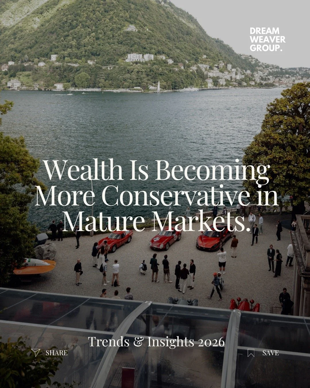 Wealth is no longer behaving the same everywhere.

In mature markets such as Europe and North America, high-net-worth individuals are becoming more conservative, with a growing focus on protecting existing wealth.

At the same time, regions including