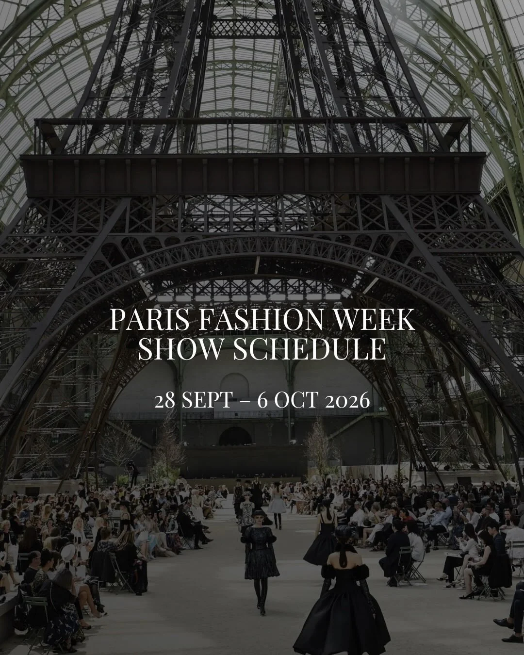 Paris Fashion Week is almost here. 🇫🇷

From 28 September to 6 October, Paris will host the Spring/Summer 2027 womenswear shows, presentations and showrooms, alongside events and experiences across the city.

Dreamweaver Group will be sharing extens