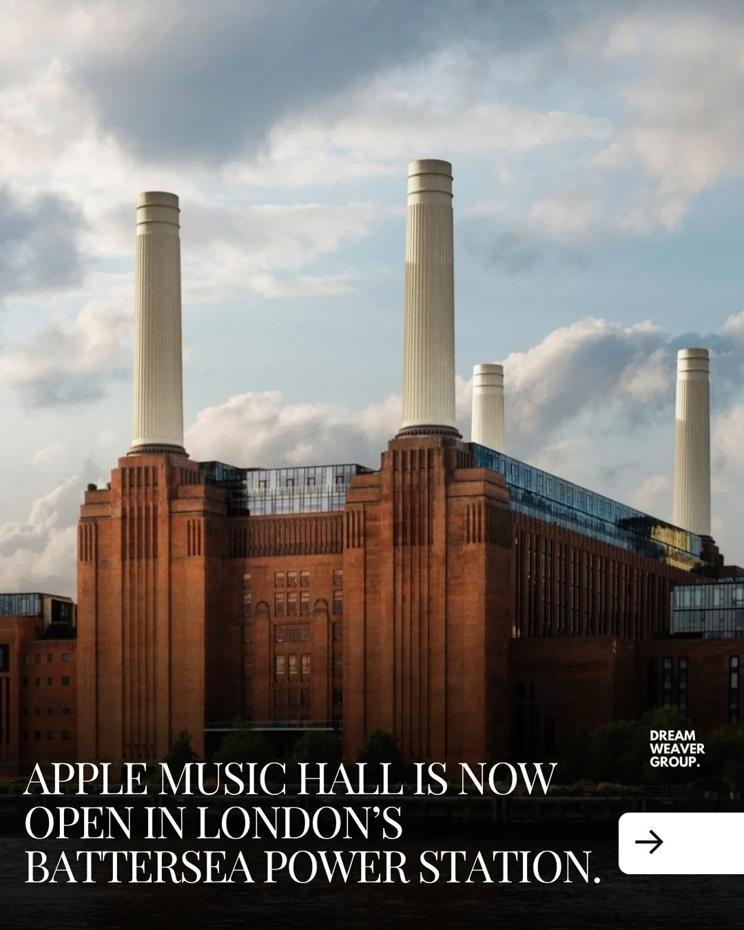 Apple has just given London a new home for live music.

Now open inside Battersea Power Station, Apple Music Hall is a 600 capacity venue built around the idea that live performance, production and global distribution can all happen in one place.

Th
