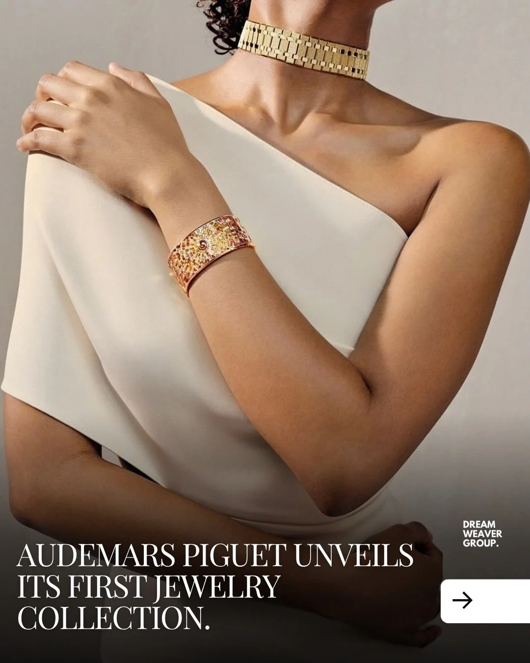 Audemars Piguet has officially entered the world of fine jewellery.

Unveiled during Paris Fashion Week, the new Royal Oak Joaillerie collection takes the unmistakable design language of the Royal Oak beyond the wrist, with necklaces, cuffs and earri