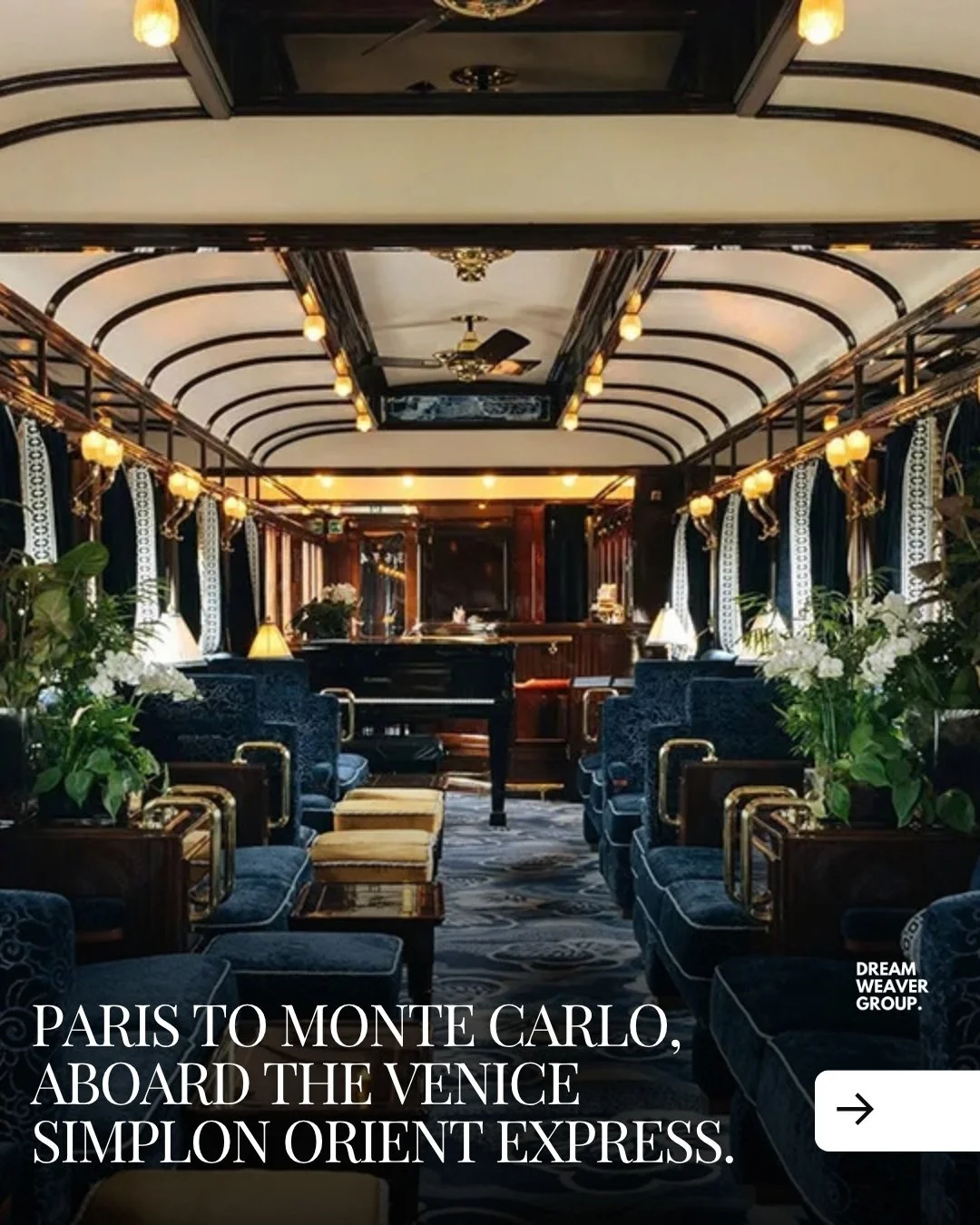 For the first time, the legendary train will connect the two cities directly from 2027, travelling overnight through Cannes and Nice before arriving on the C&ocirc;te d&rsquo;Azur.

Guests will travel aboard restored 1920s and 1930s carriages, with H