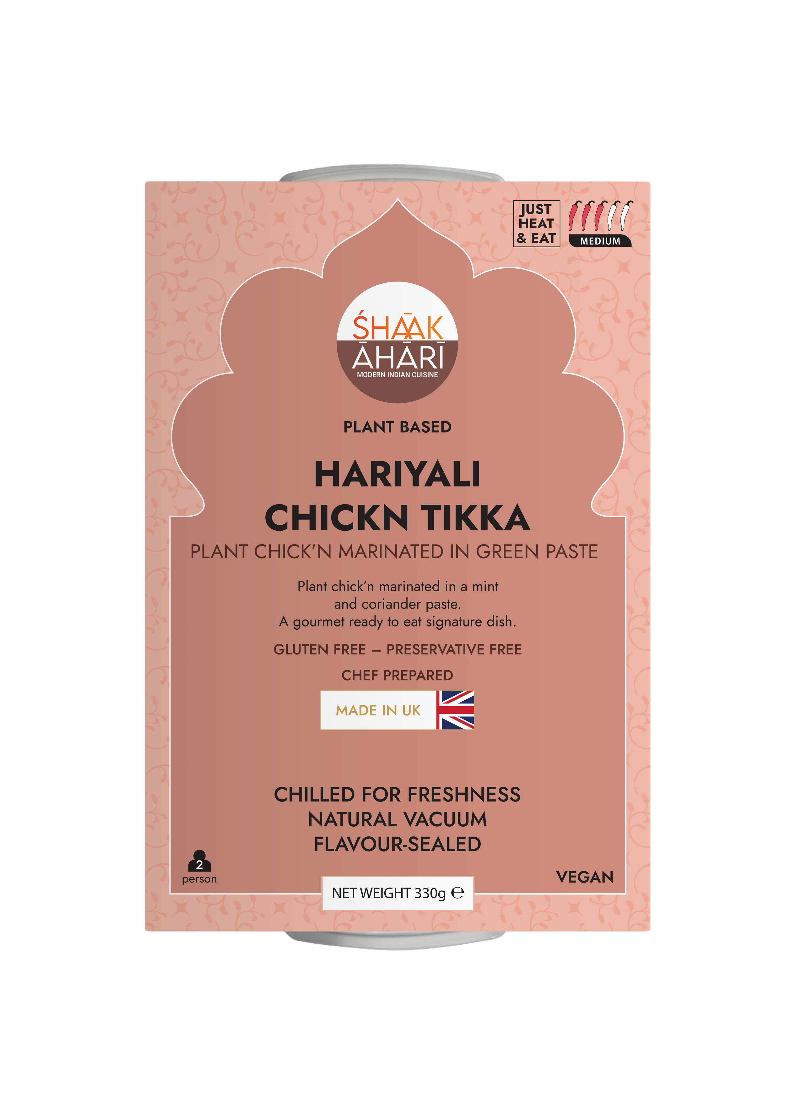 Hariyali Chick'n Tikka (VE)