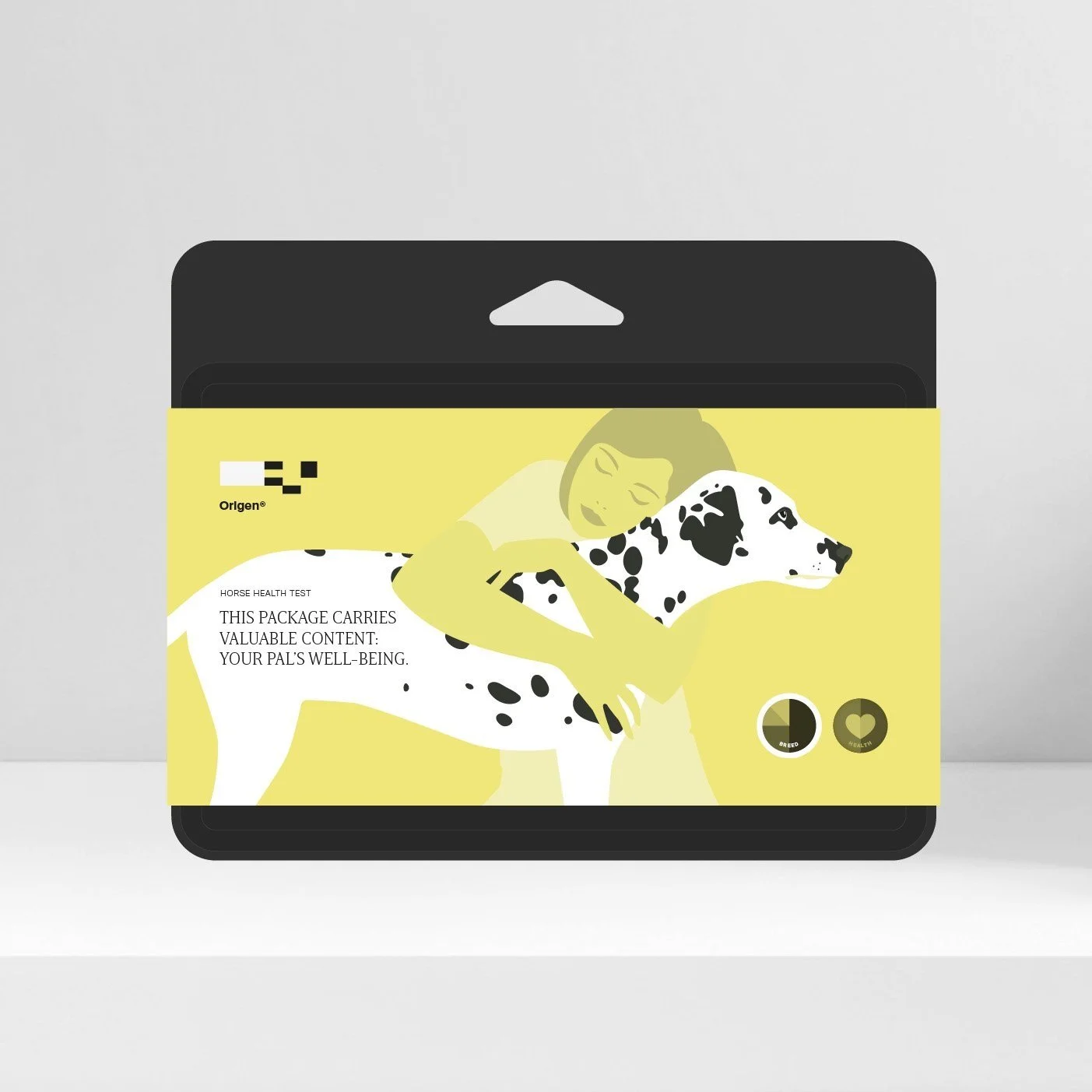 Origen—A sleeve for a pet DNA test kit