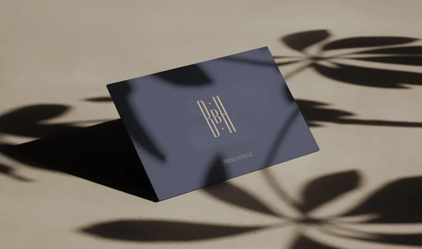 Bibi Hayat Events & Design, logo and stationary design