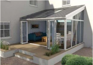 AFTER- LEAN-TO ROOF