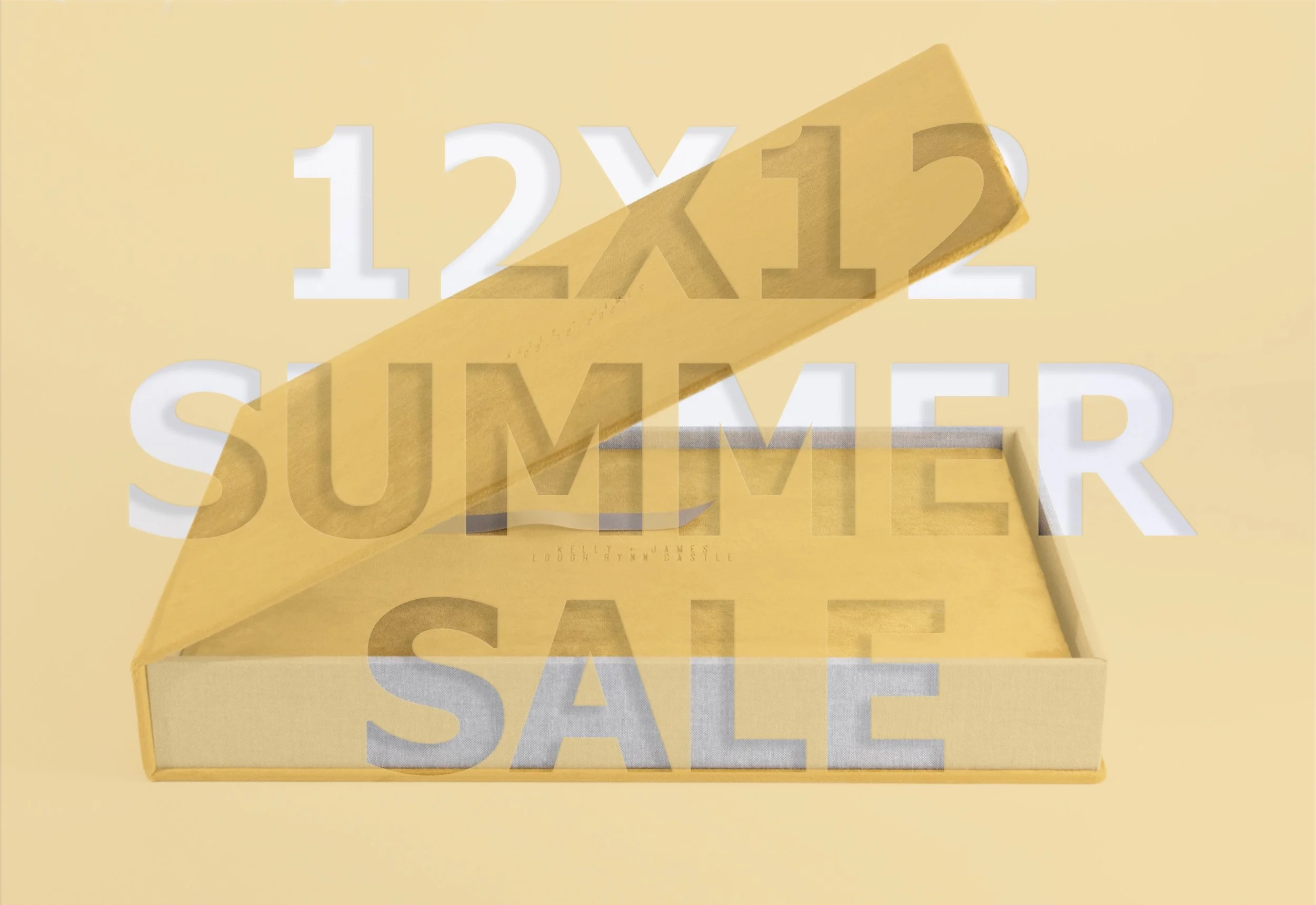 12x12 Wedding Album Summer Sale — WeddingAlbums.ie