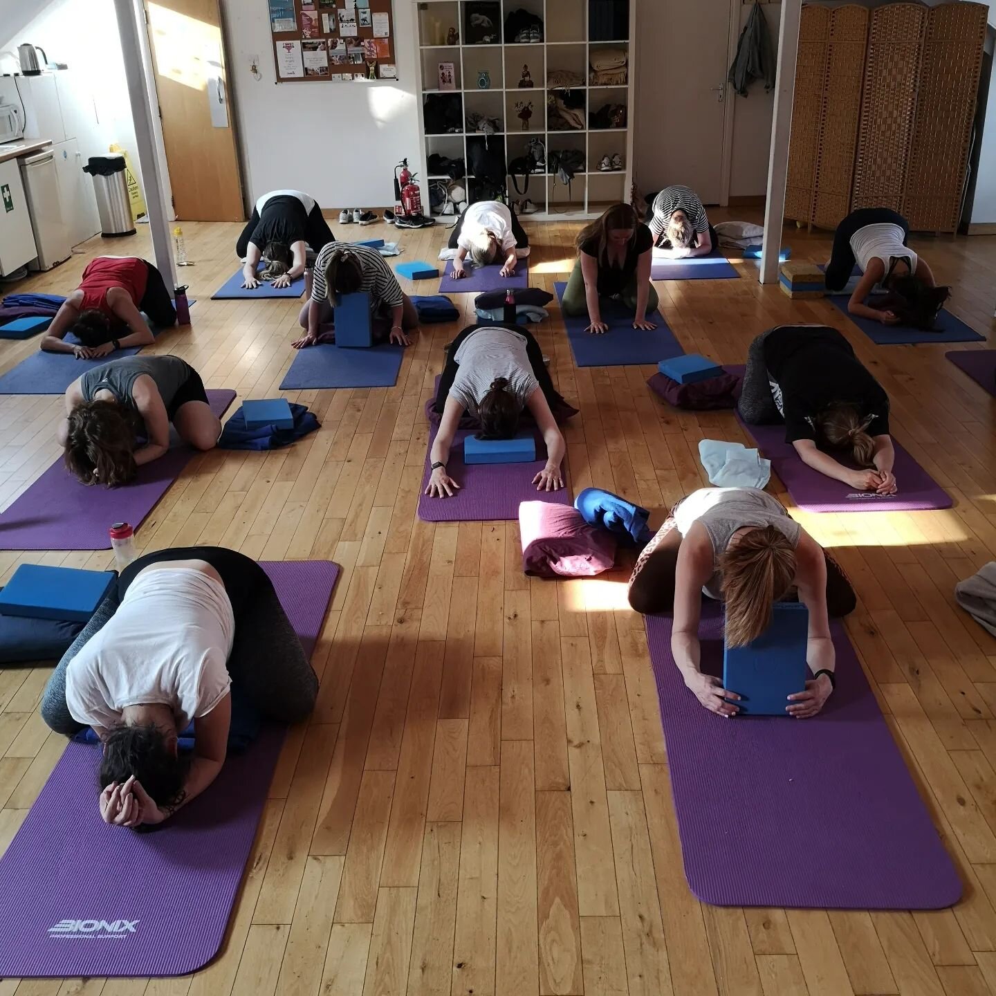 Pregnancy Yoga every Monday 5.45-7pm at The Loft above @littledippersltd.
Such a beautiful class tonight of 18 mamas 🧡 Gorgeous energy and focus from you all.
I love seeing people in my classes discover how simply moving their body, breathing techni