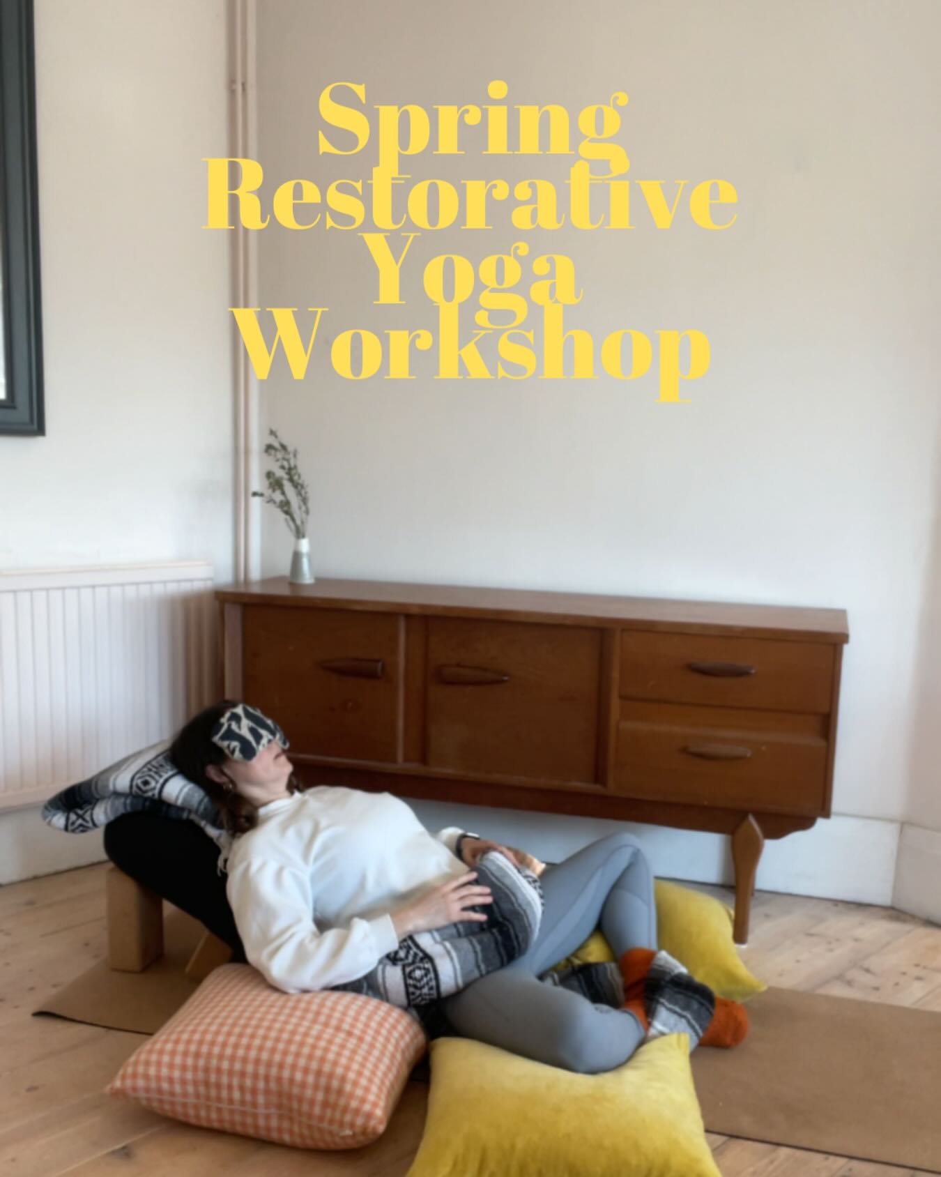 Join me tomorrow night 7-9pm for in person restorative yoga in Brighton at Energy for Life.
Two hours of deep rest and relaxation to help us feel rejuvenated and ready for the new season. 
Open to everyone, no experience needed. your body and mind wi