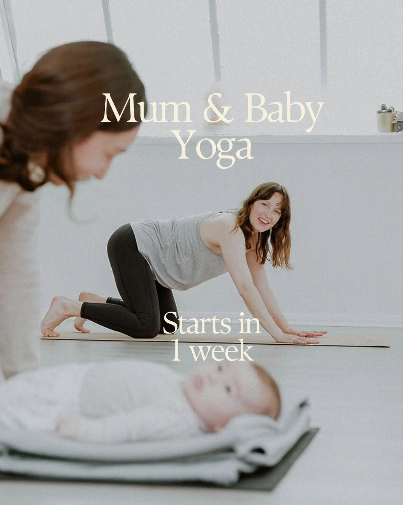 One week to go&hellip; and there are still a few spaces left

My 5-week Mum &amp; Baby Yoga Course starts Tuesday 24th February, 10.45&ndash;12.00 at Energy for Life 🤍

If you&rsquo;re in those early weeks or months after birth and craving gentle mo