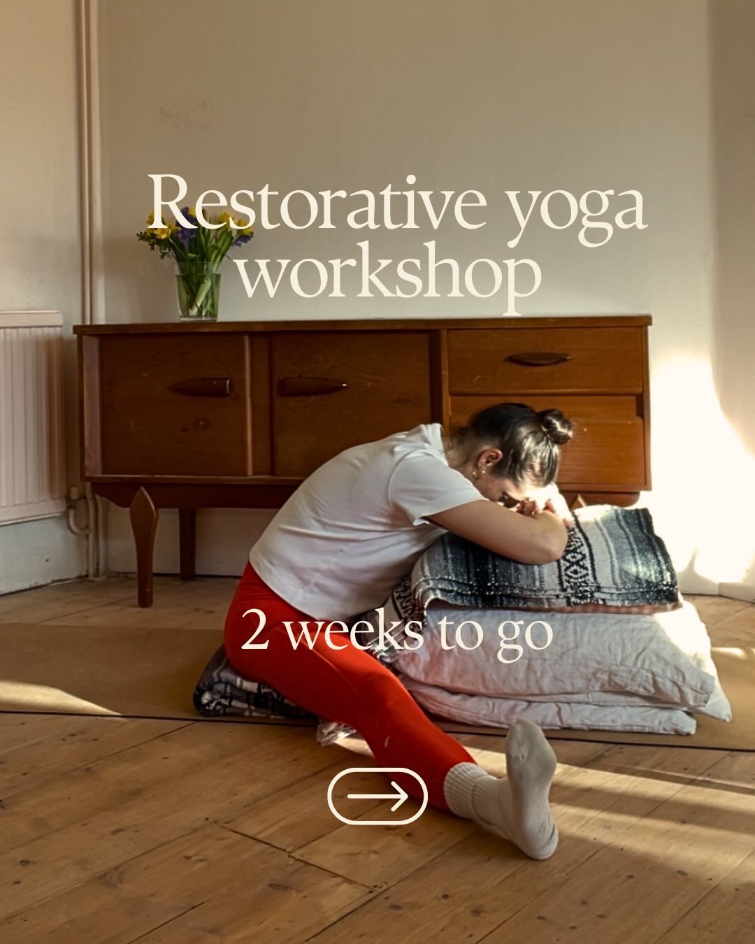 Monthly Restorative Yoga Workshop &ndash; Friday 13th March 7-9pm🌿

This is my usual monthly restorative yoga workshop &mdash; a deeply restful, floor-based practice designed to calm the nervous system, ease stress and support better sleep.

✨ This 