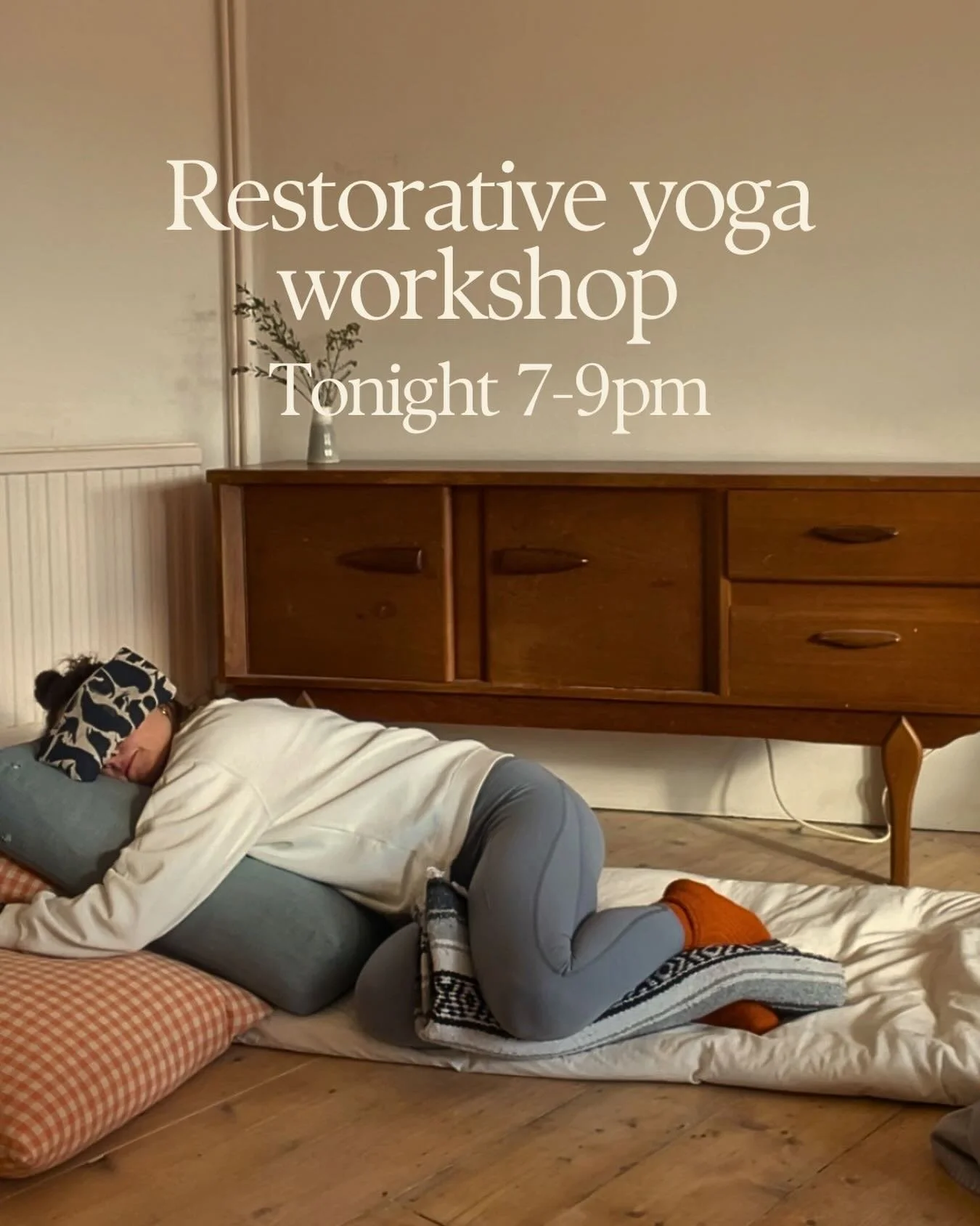 Join us tonight 7-9pm for deep and calm. Booking in bio 
If your nervous system feels a bit frazzled lately&hellip; this is your invitation to slow everything down for a couple of hours tonight.

No pressure to perform. &nbsp;
No fast-paced flow. &nb