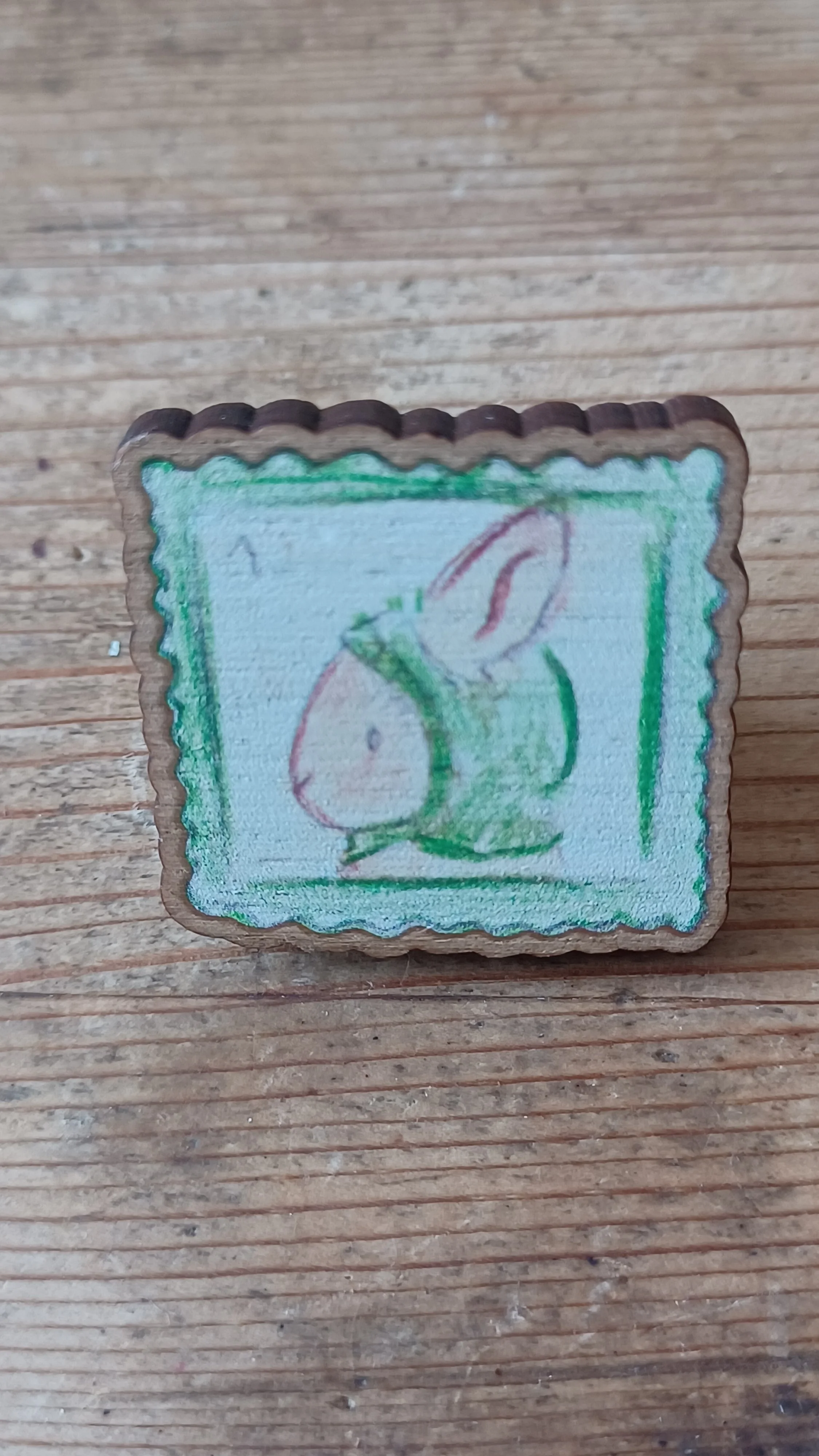 First in Class Wooden Pin