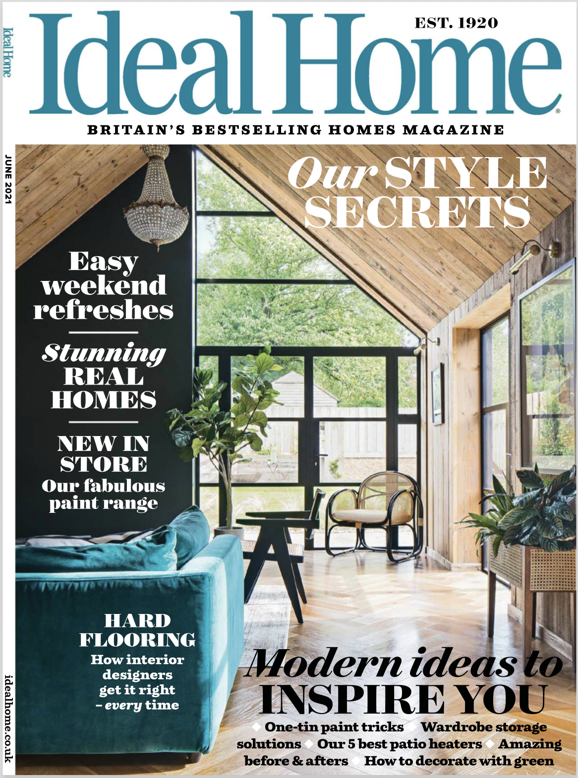 Ideal Home Front Cover June 2021 