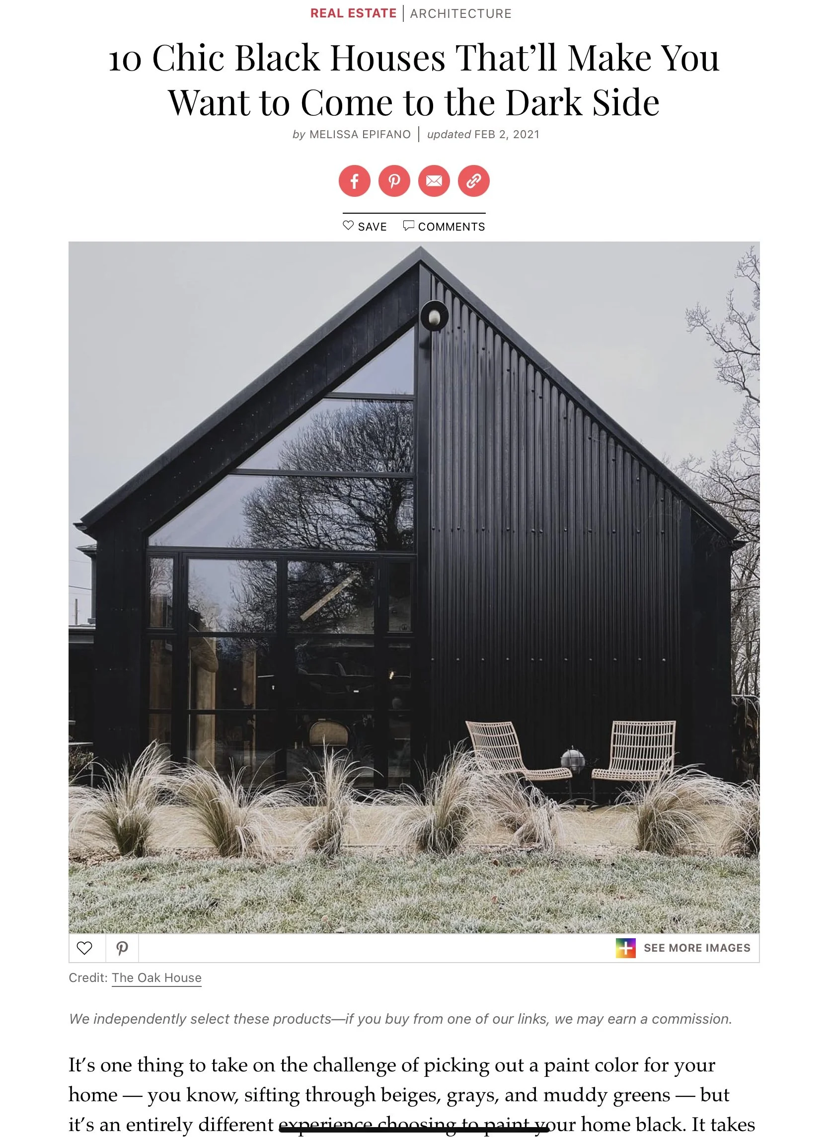 Apartment Therapy Article 