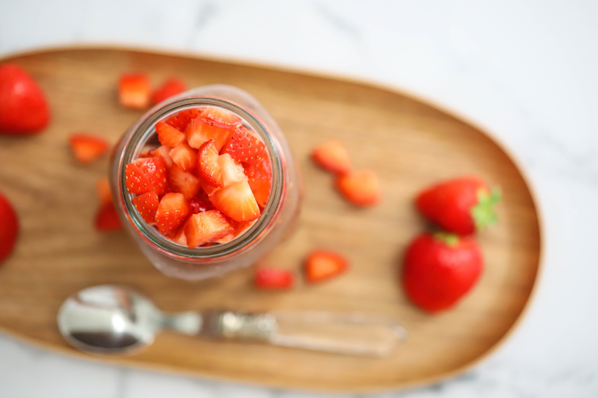 Chocolate Strawberry Overnight Oats