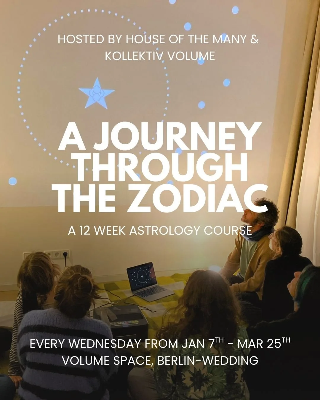 A Journey Through the Zodiac - A 12-Week Astrology Course 🪐

The Zodiac is the experience of the oldest journey in twelve stages. The journey of consciousness.

During this course, we will attempt to awaken a sophisticated way of seeing ourselves an