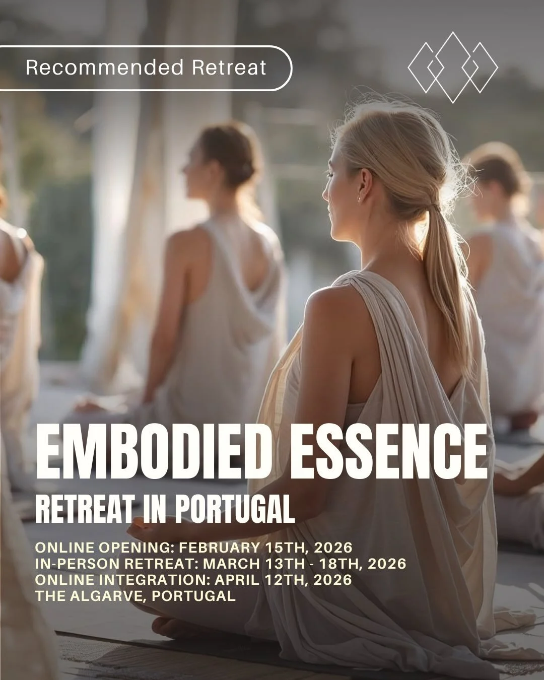 Embodied Essence Retreat

Real change doesn&rsquo;t happen in a few days. It happens through repetition, support, and embodiment. This retreat is unique in that it offers exactly that, with one month of online preparation before the in-person retreat