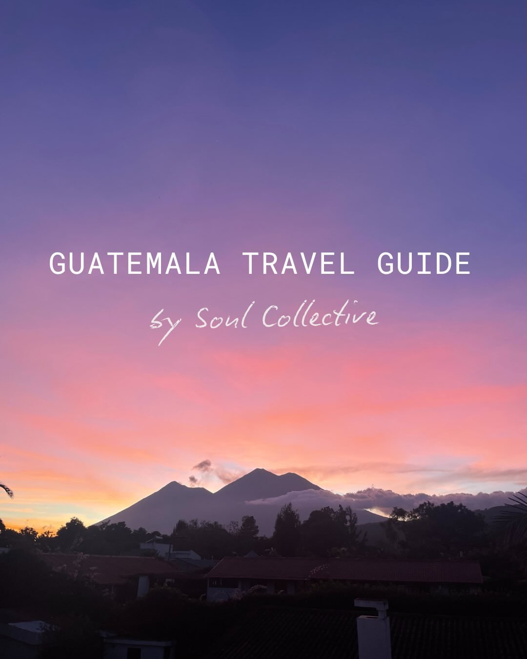 Guatemala Travel Diary 🌿

We spent the last two weeks traveling in Guatemala (where our co-founder Marianne is from!) and here are our favorite caf&eacute;s, restaurants and wellness experiences:

In Antigua: 

&rarr; @finca.el.pilar for hiking &amp
