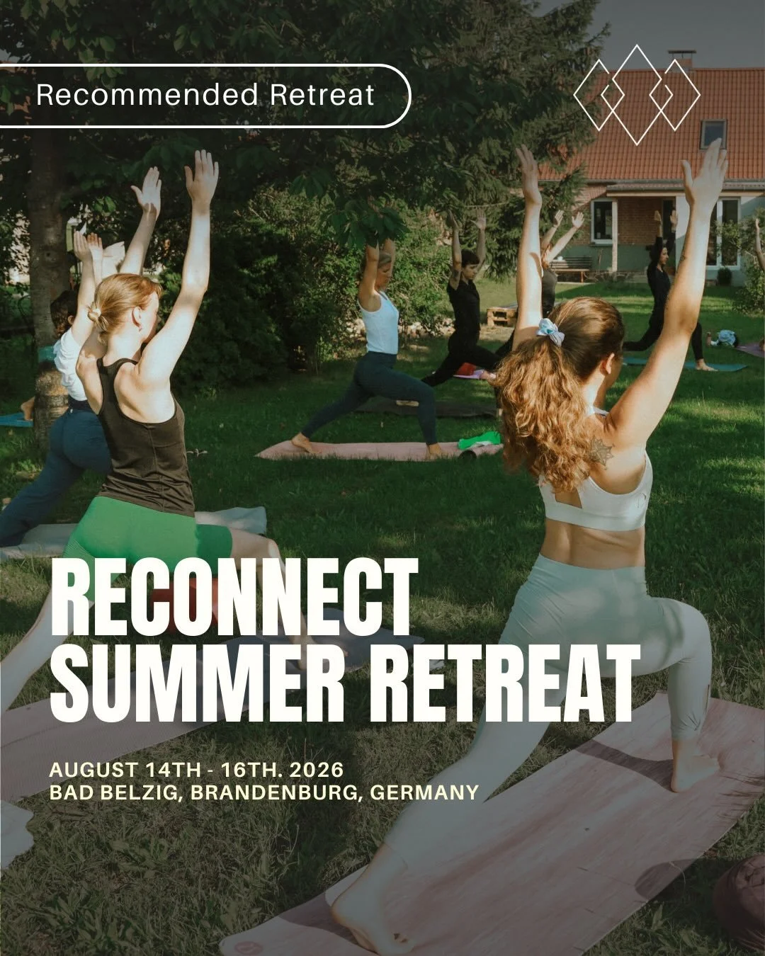 Reconnect Summer Retreat 🌻🌻🌻

This summer, join @nehayogicescape and Dhiraj @soundhealingberlin from @yogicescape for a weekend getaway in the Brandenburg countryside. 

What to expect: 

&rarr; daily yoga &amp; meditation

&rarr; sound baths

&ra